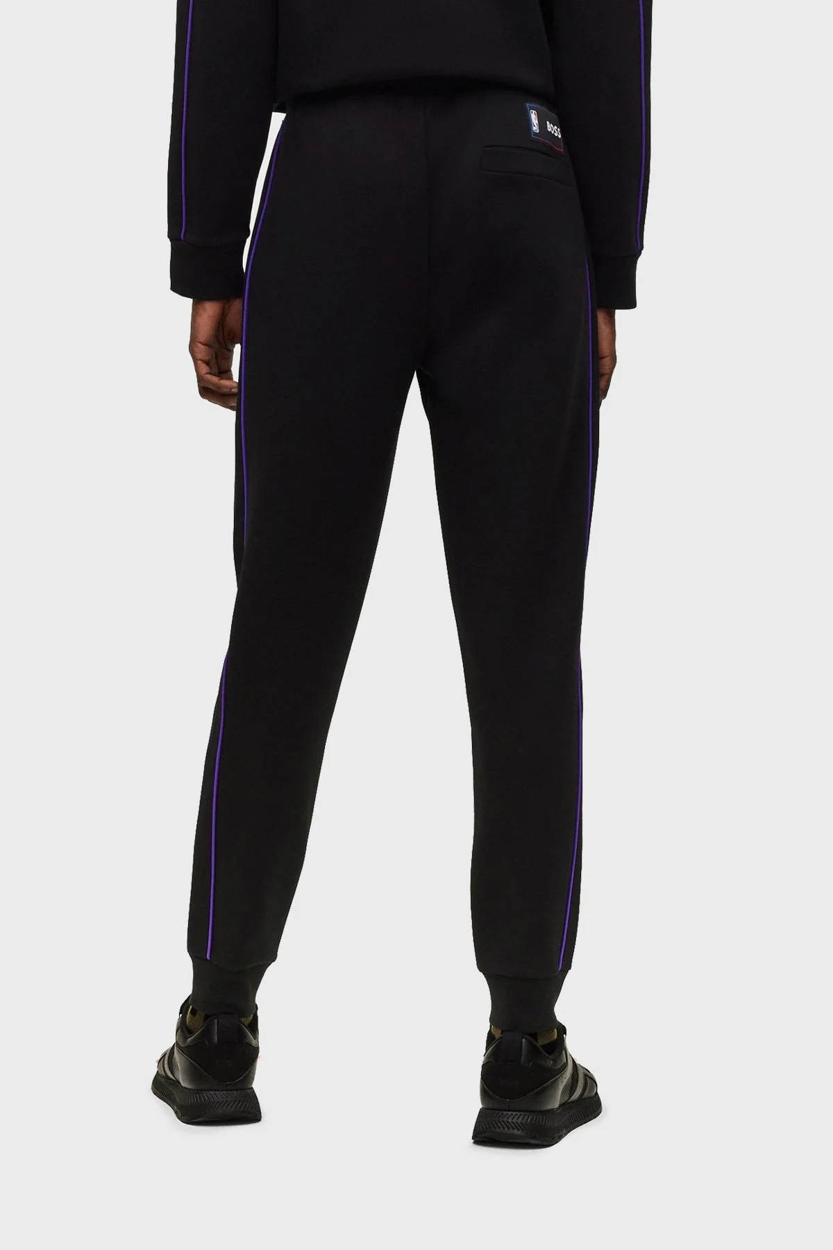 Boss Logolu Belden Bağlamalı Cepli Regular Fit Erkek Pantolon 50477409 002 SİYAH - 3