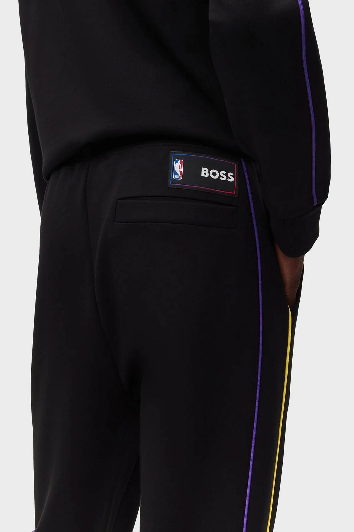 Boss Logolu Belden Bağlamalı Cepli Regular Fit Erkek Pantolon 50477409 002 SİYAH - 4