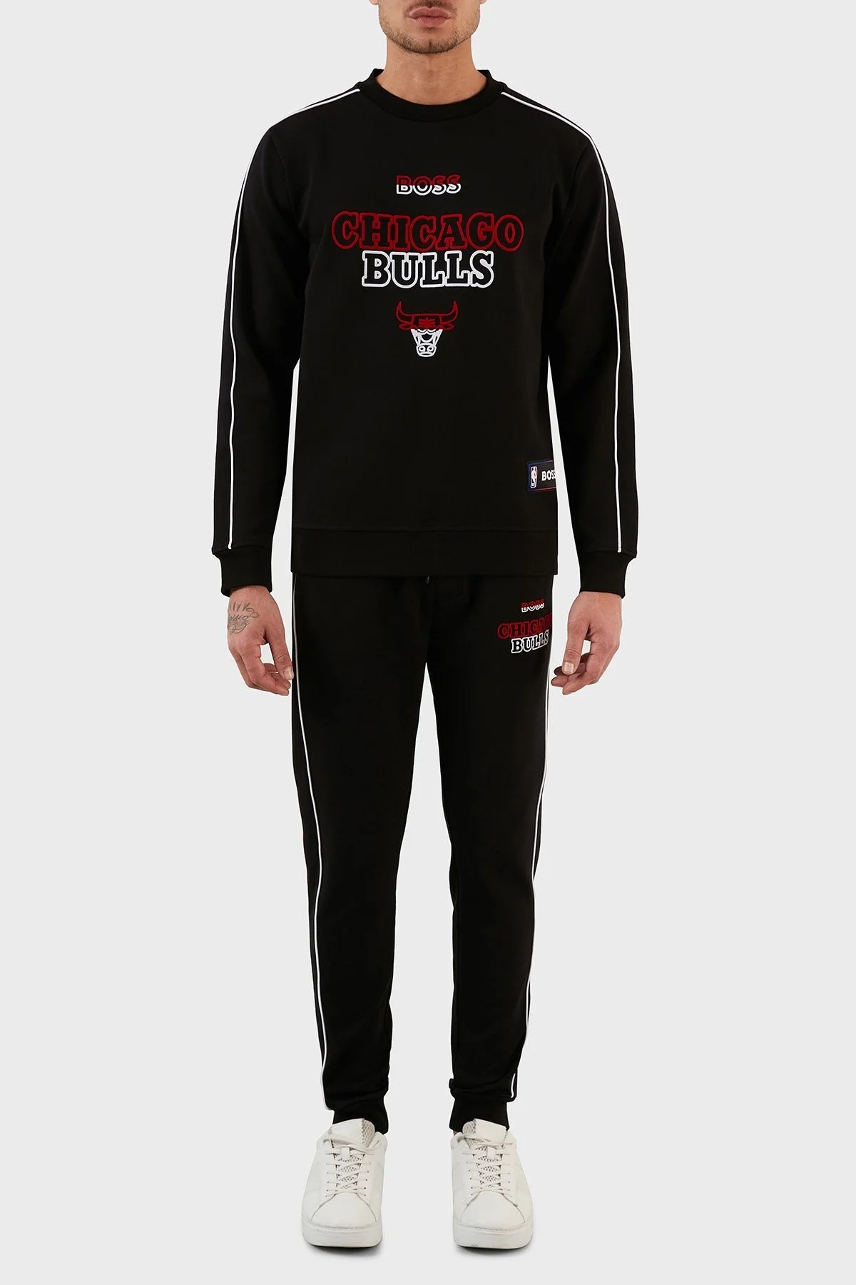 Boss Logolu Belden Bağlamalı Cepli Regular Fit Erkek Pantolon 50477409 003 SİYAH - 1