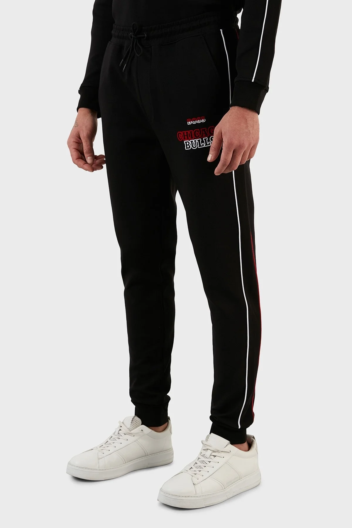 Boss Logolu Belden Bağlamalı Cepli Regular Fit Erkek Pantolon 50477409 003 SİYAH - 3