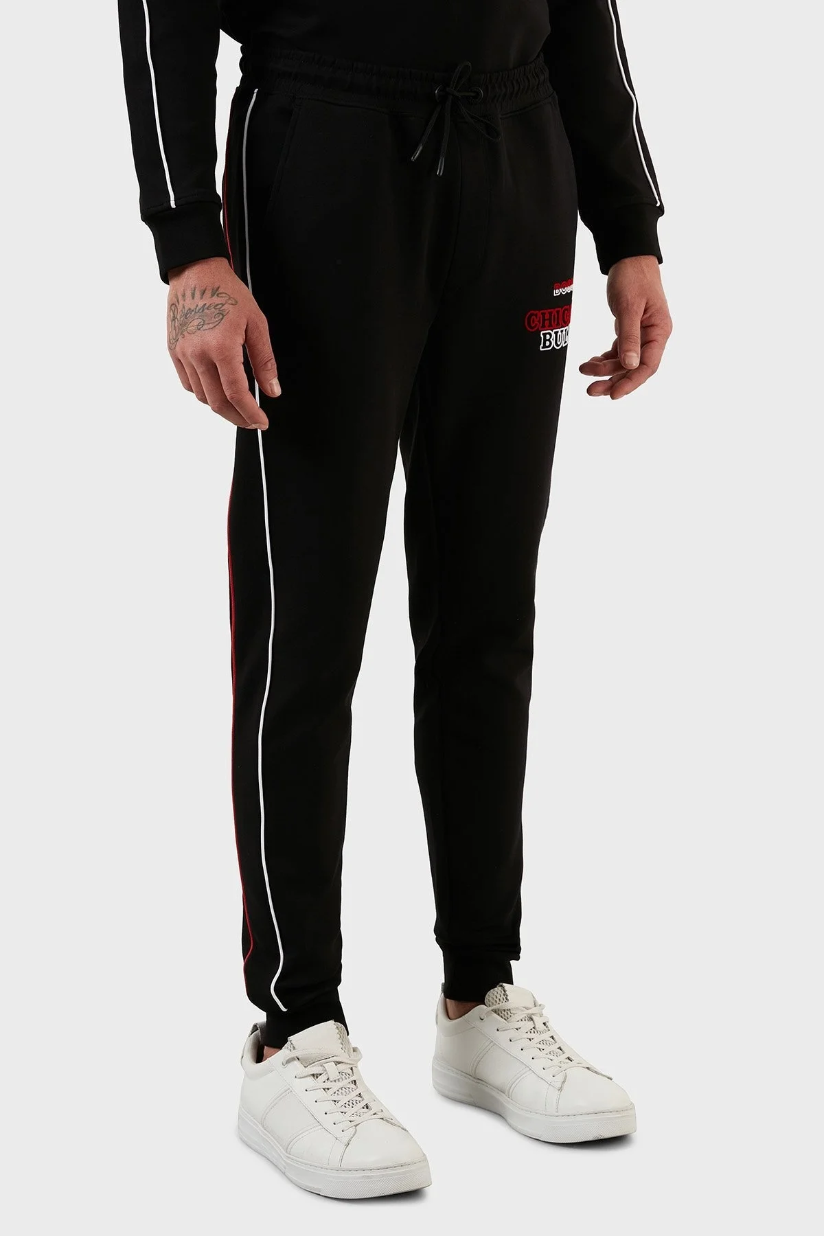 Boss Logolu Belden Bağlamalı Cepli Regular Fit Erkek Pantolon 50477409 003 SİYAH - 4