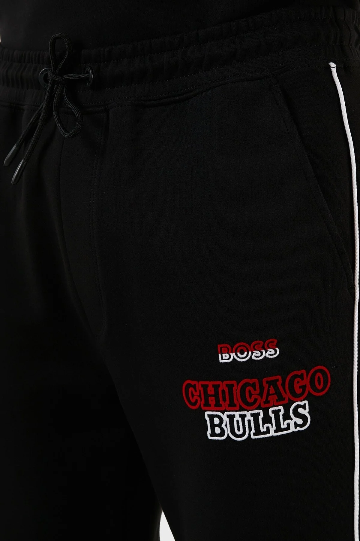 Boss Logolu Belden Bağlamalı Cepli Regular Fit Erkek Pantolon 50477409 003 SİYAH - 6