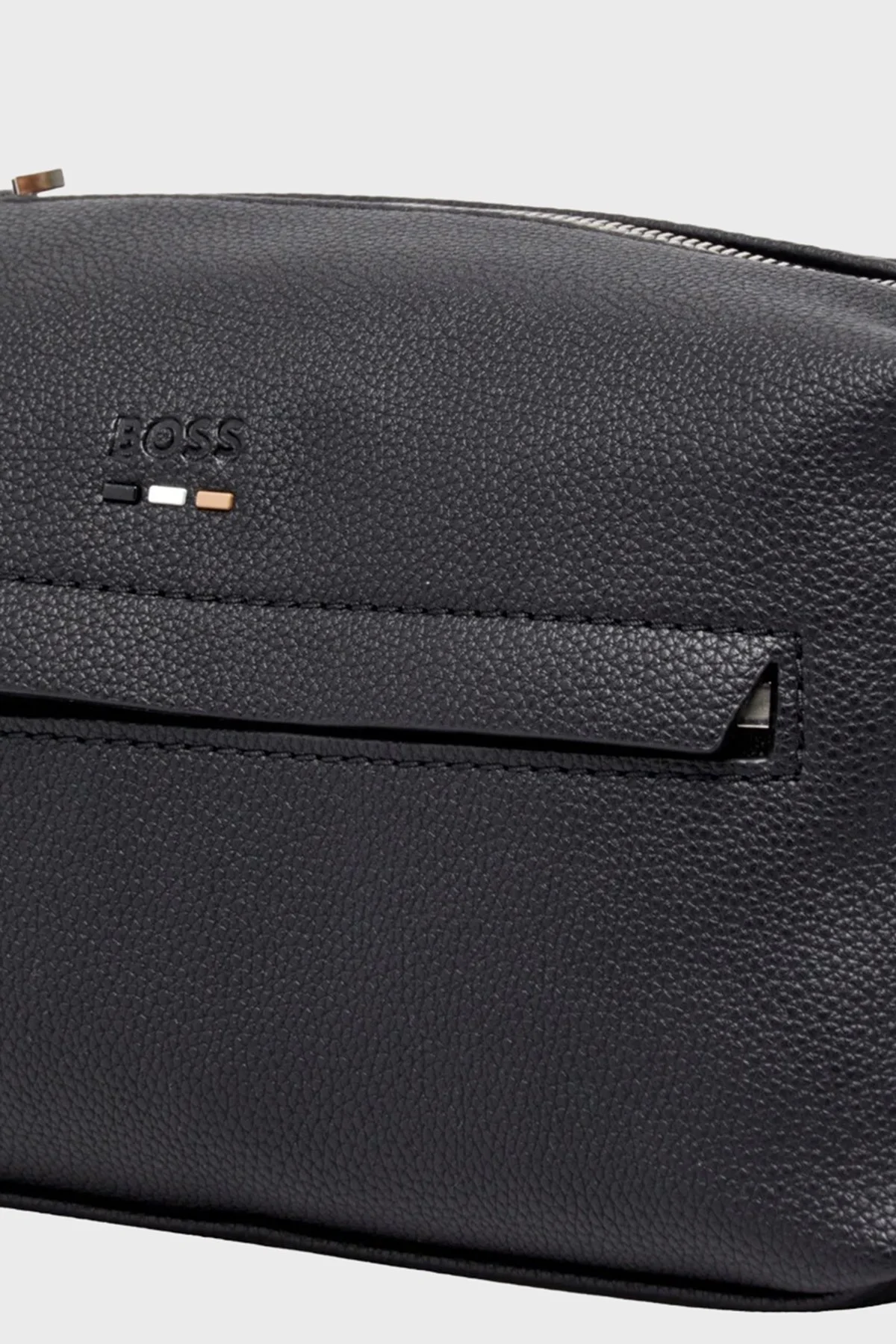 Boss Logolu Bilek Askılı Erkek Çanta 50537003 001 SİYAH - 4