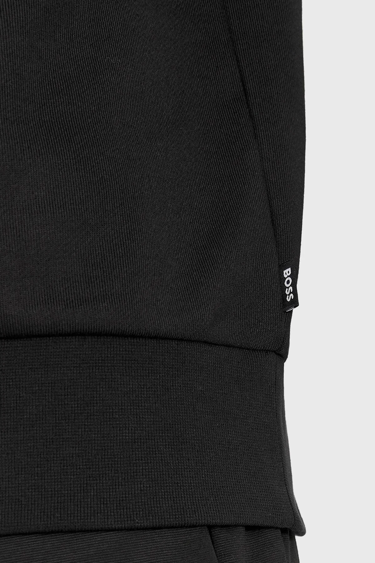 Boss Logolu Bisiklet Yaka Pamuklu Relaxed Fit Erkek Sweat 50507939 001 SİYAH - 5