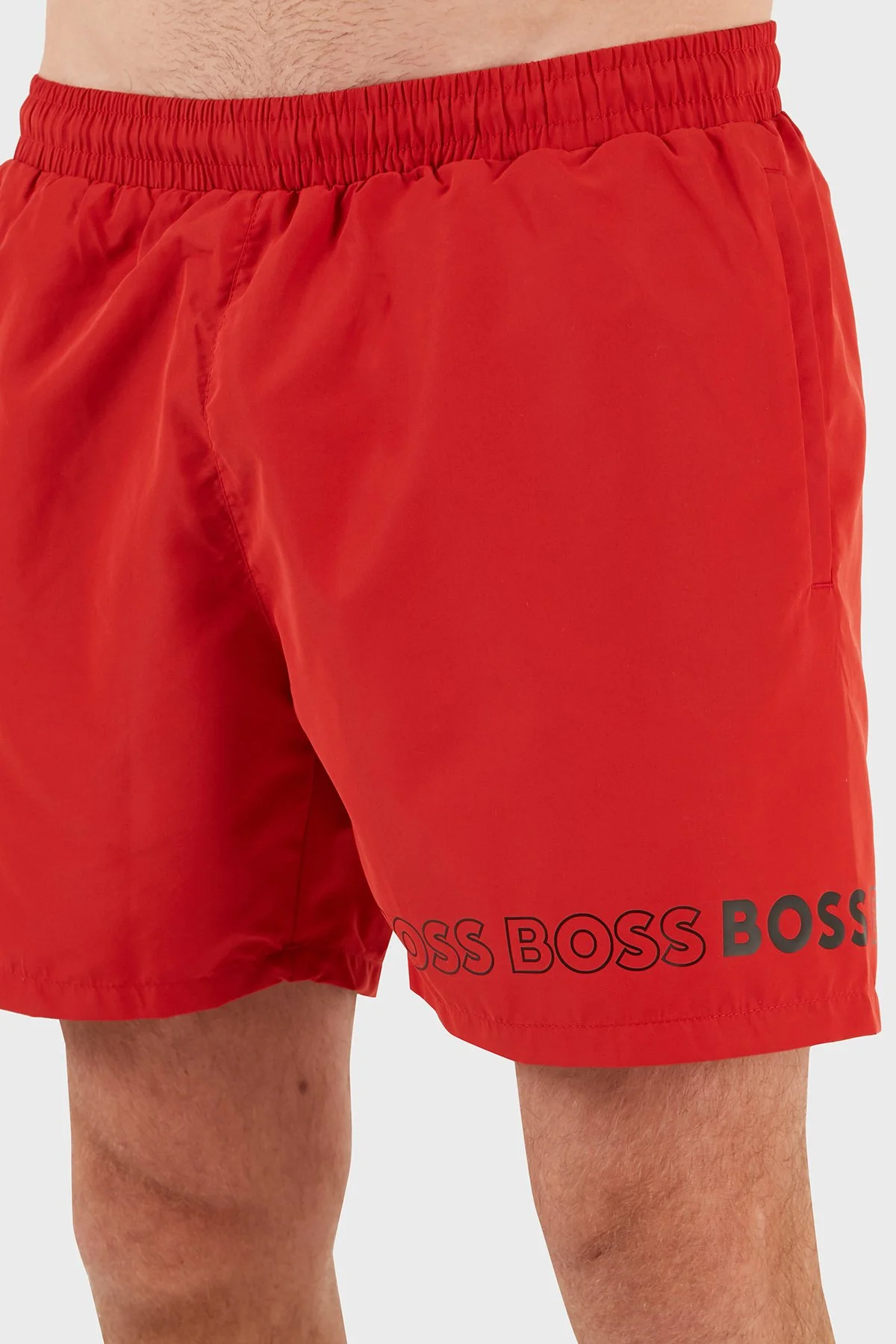 Boss Logolu Deniz Şortu Cepli Erkek Mayo Short 50469300 624 MAVİ - 4