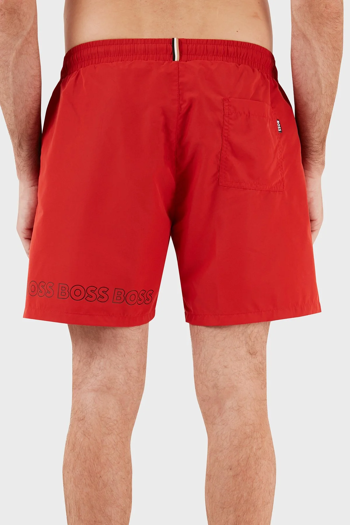 Boss Logolu Deniz Şortu Cepli Erkek Mayo Short 50469300 624 MAVİ - 5