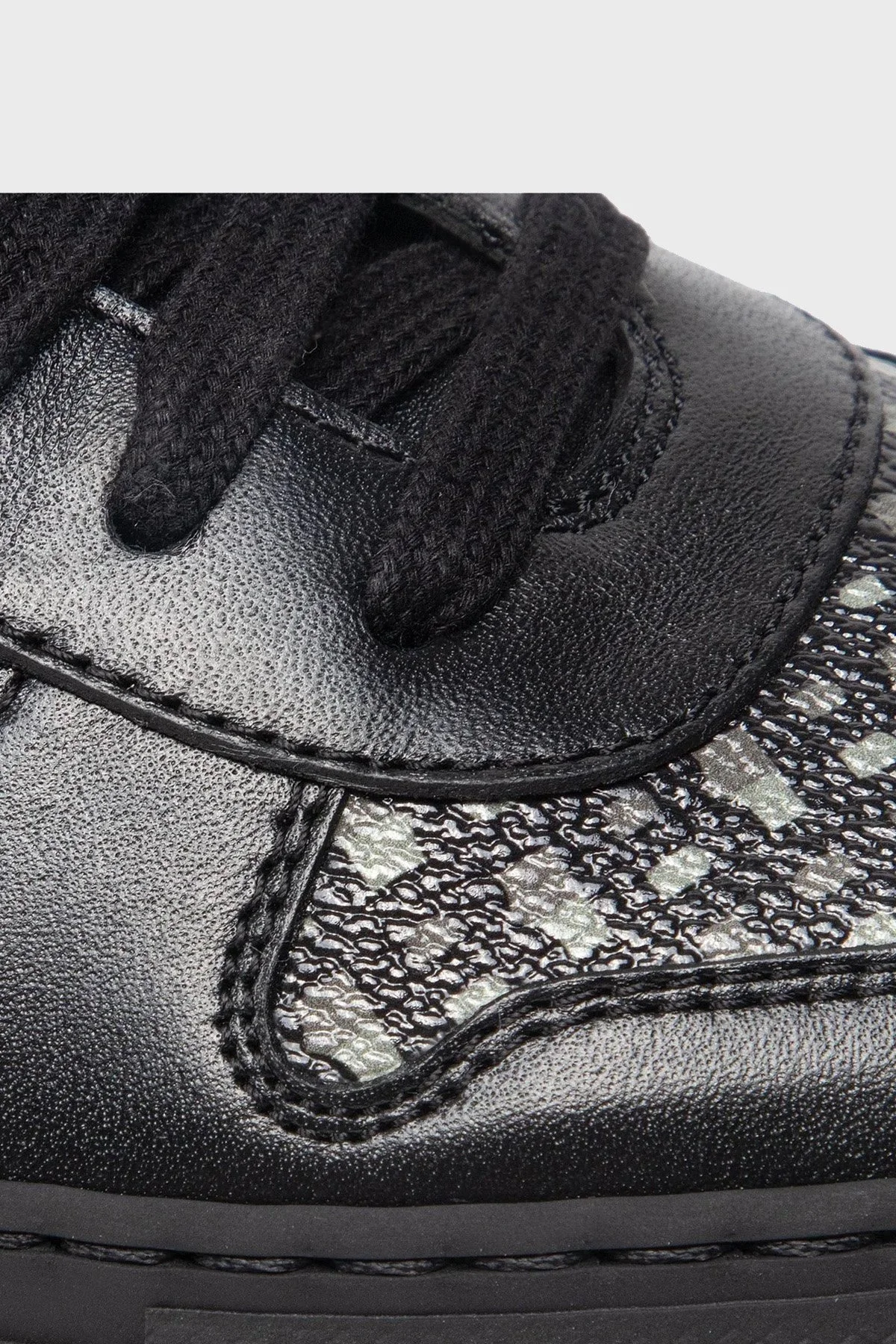 Boss Logolu Deri Erkek Ayakkabı 50473343 001 SİYAH - 5