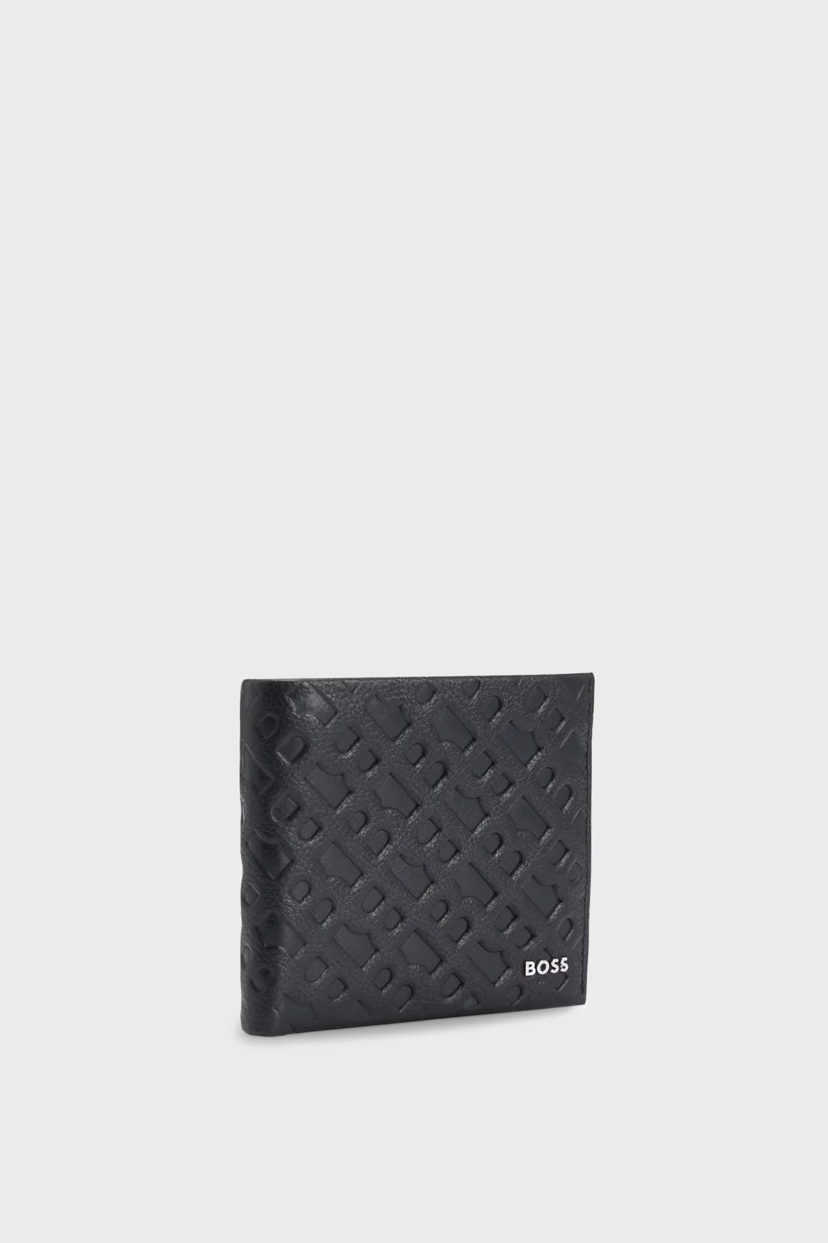Boss Logolu Deri Erkek Cüzdan 50504276 001 SİYAH - 4