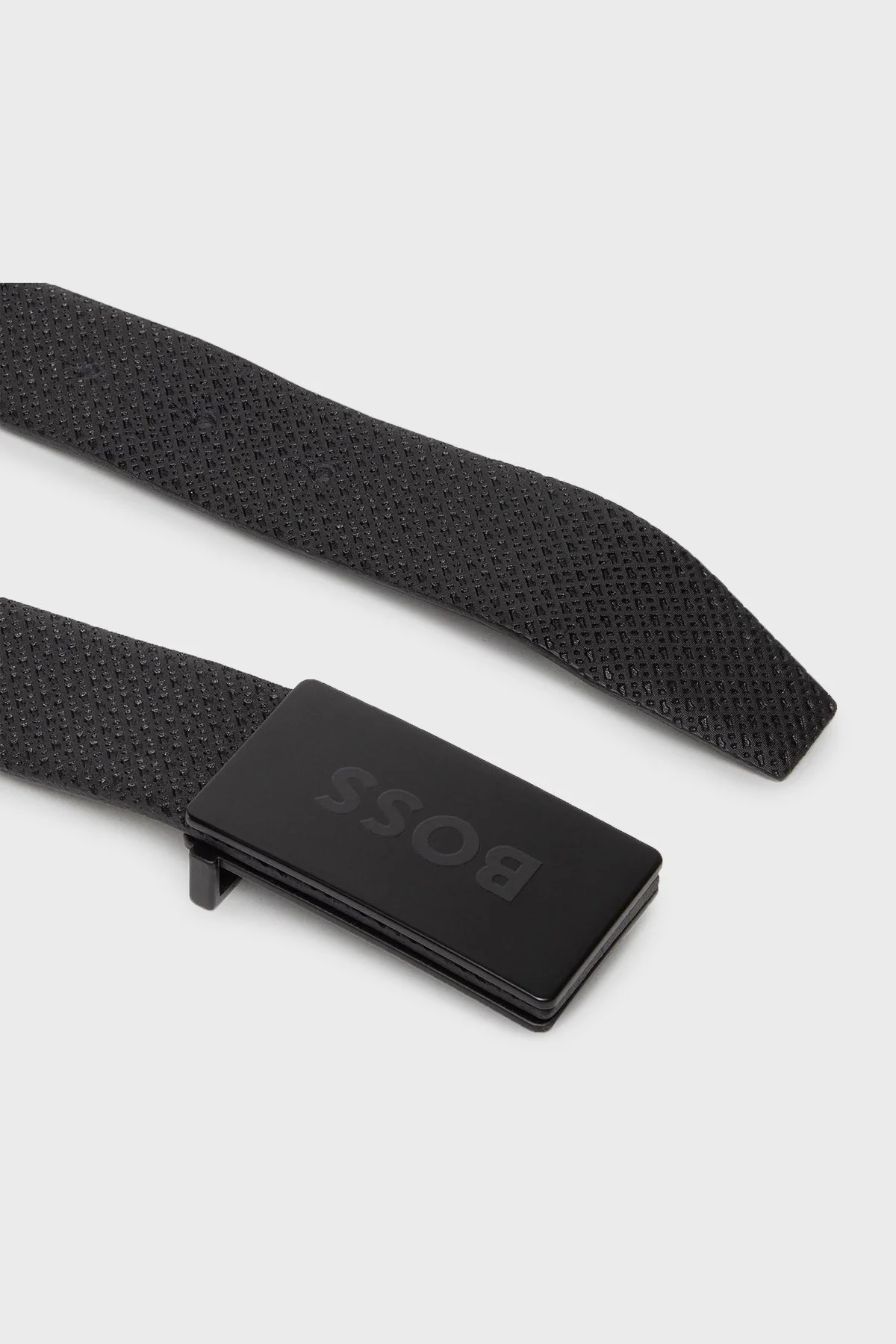 Boss Logolu Deri Erkek Kemer 50474978 001 SİYAH - 2