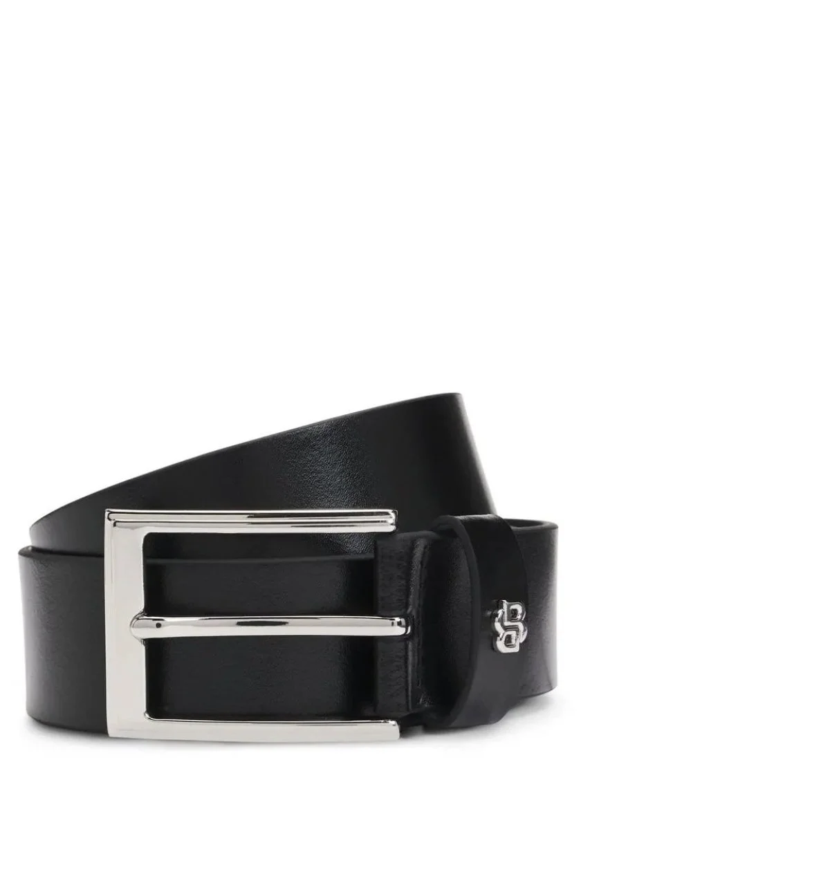 Boss Logolu Deri Erkek Kemer 50522778 001 SİYAH - 3