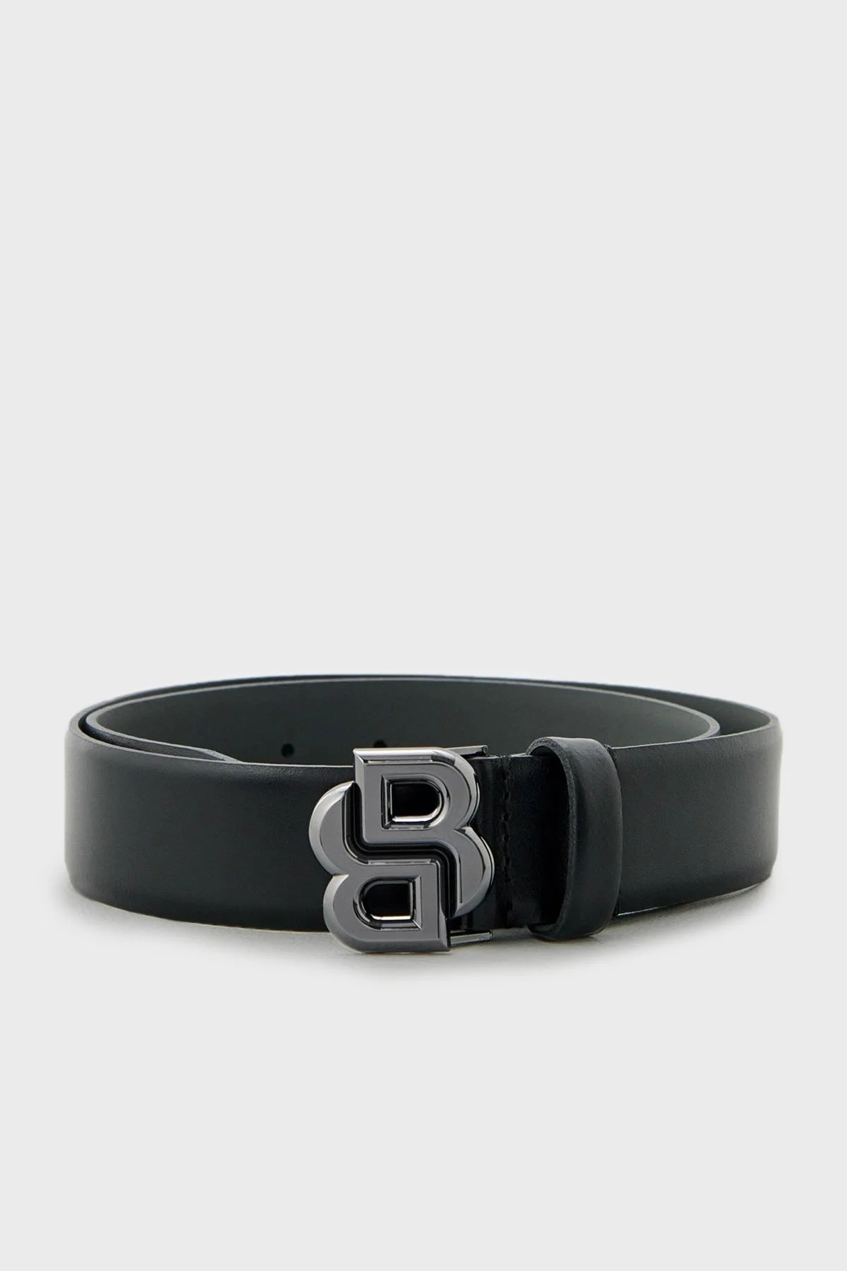 Boss Logolu Deri Erkek Kemer 50522814 001 SİYAH - 1