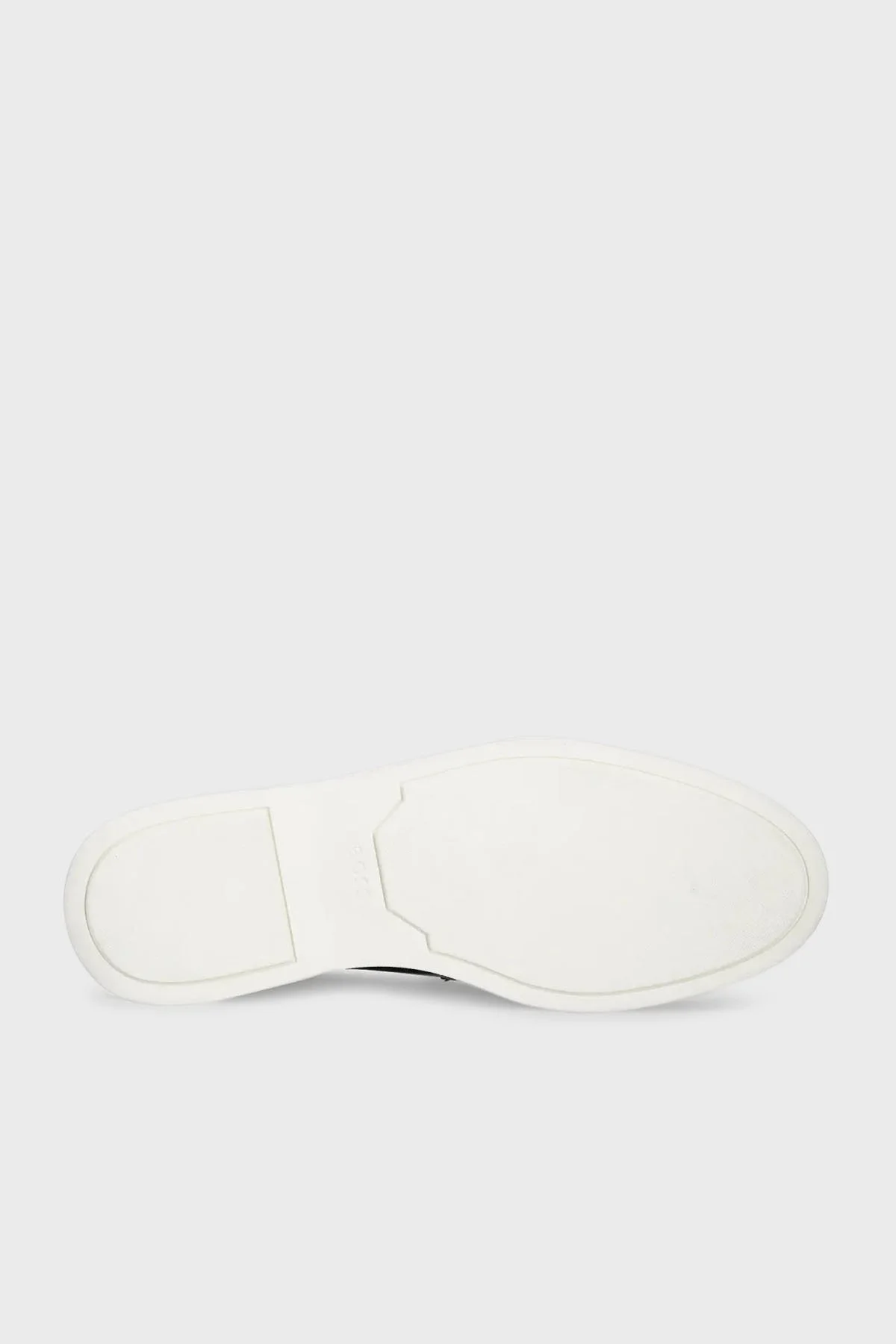 Boss Logolu Deri Loafer Erkek Ayakkabı 50541738 001 SİYAH - 5