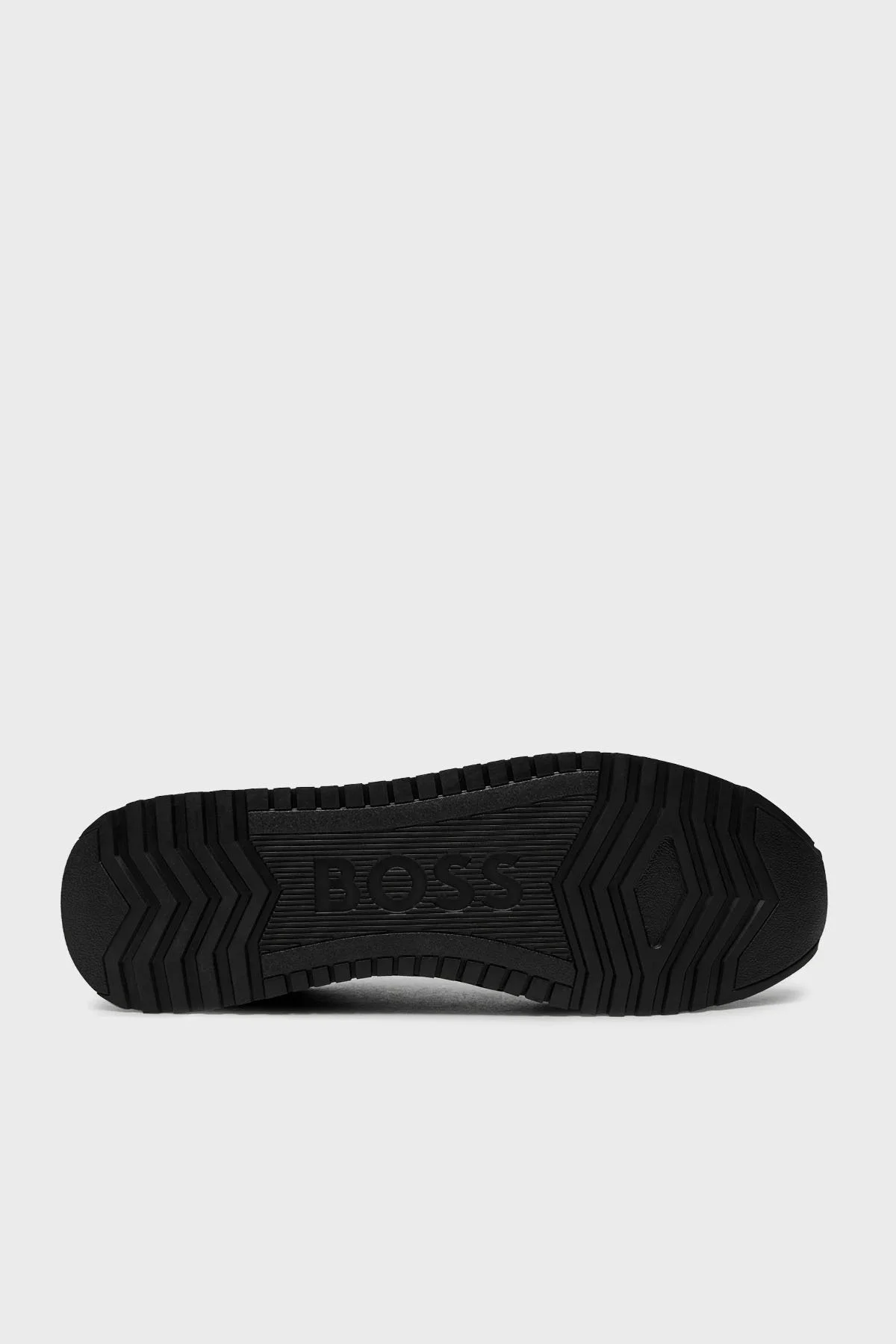 Boss Logolu Deri Sneaker Erkek Ayakkabı 50523308 002 SİYAH - 12