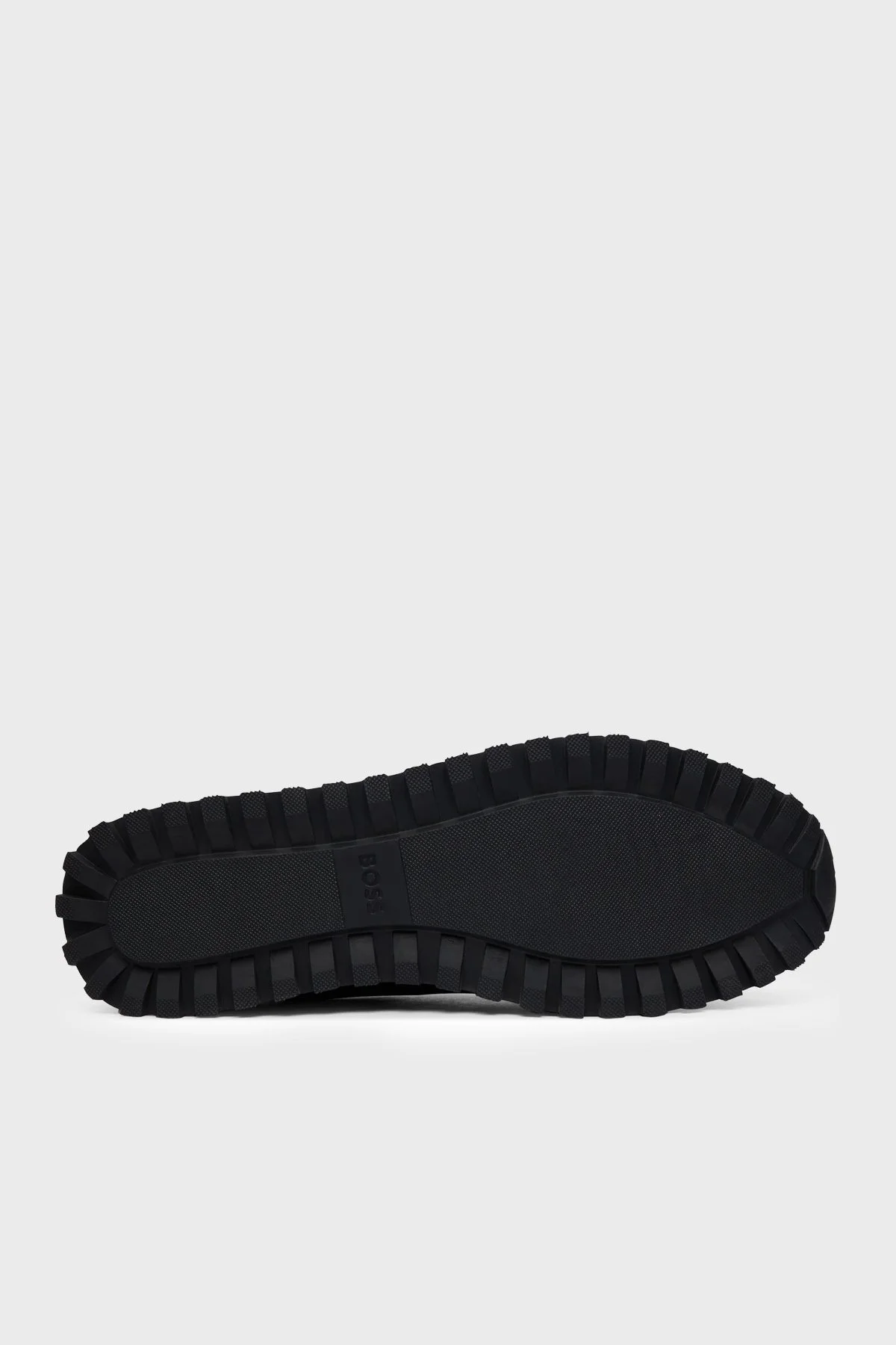 Boss Logolu Deri Sneaker Erkek Ayakkabı 50568574 007 Siyah - 5