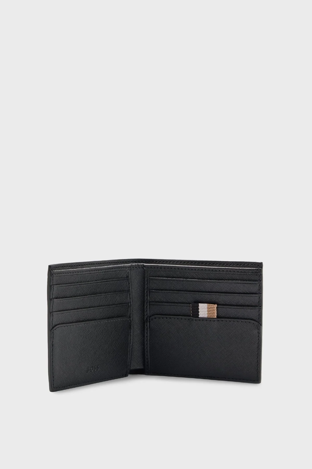 Boss Logolu Erkek Cüzdan 50485600 001 SİYAH - 6