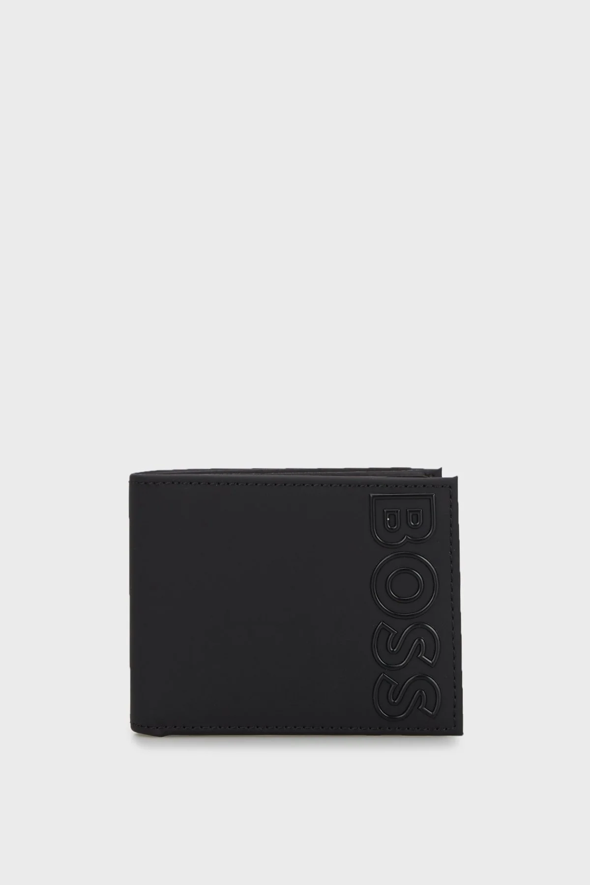 Boss Logolu Erkek Cüzdan 50485632 001 SİYAH - 1