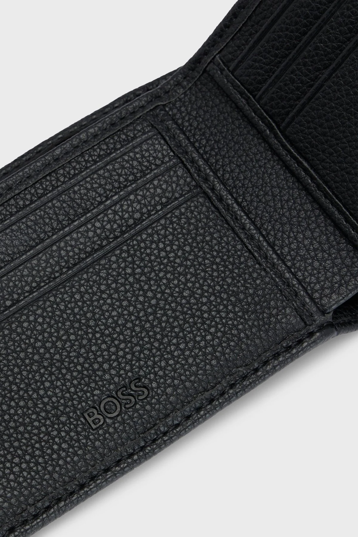 Boss Logolu Erkek Cüzdan 50491958 001 SİYAH - 3