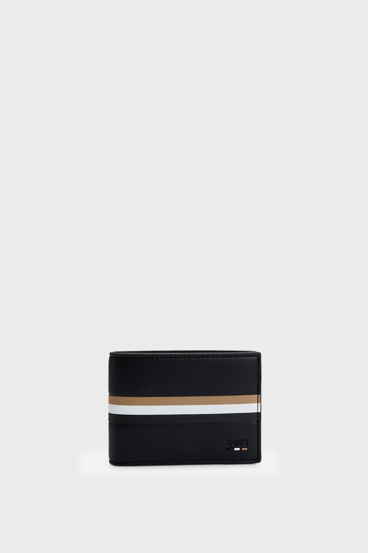 Boss Logolu Erkek Cüzdan 50517081 001 SİYAH - 1