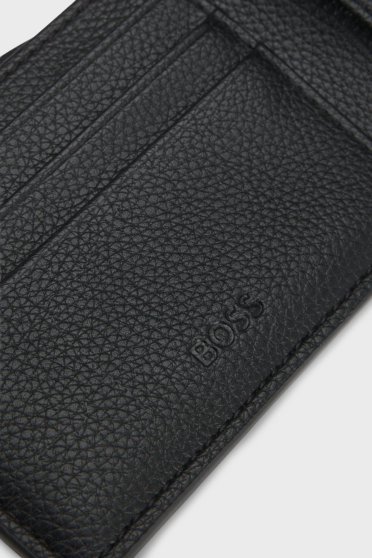 Boss Logolu Erkek Cüzdan 50536512 001 SİYAH - 4