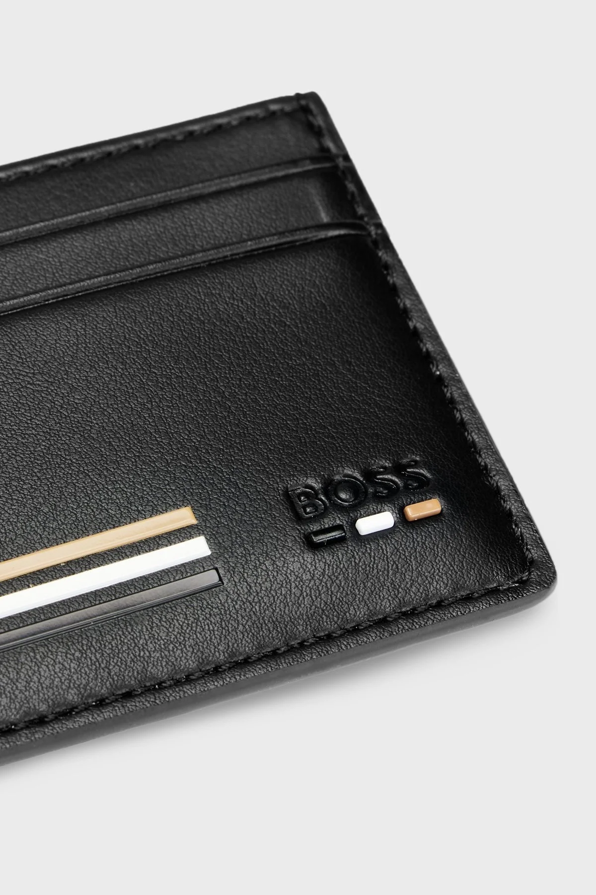 Boss Logolu Erkek Kartlık 50499218 001 SİYAH - 3