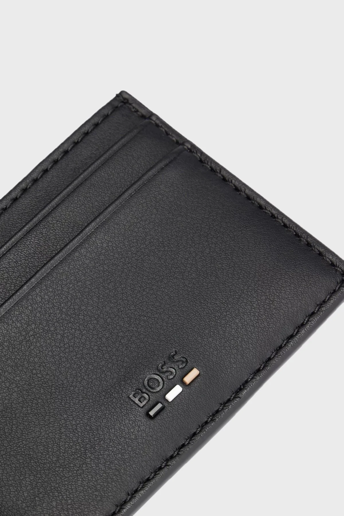 Boss Logolu Erkek Kartlık 50517070 001 SİYAH - 3