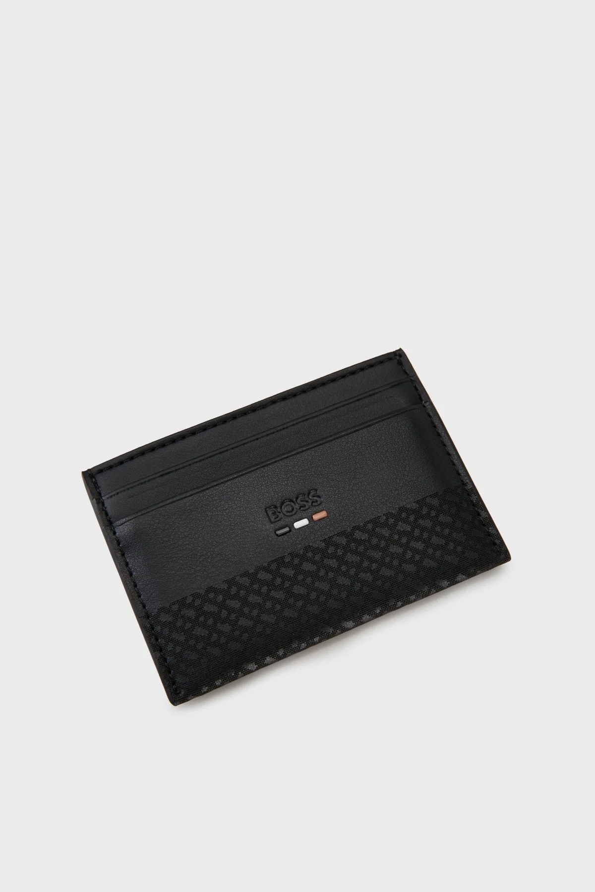 Boss Logolu Erkek Kartlık 50563659 002 SİYAH - 3