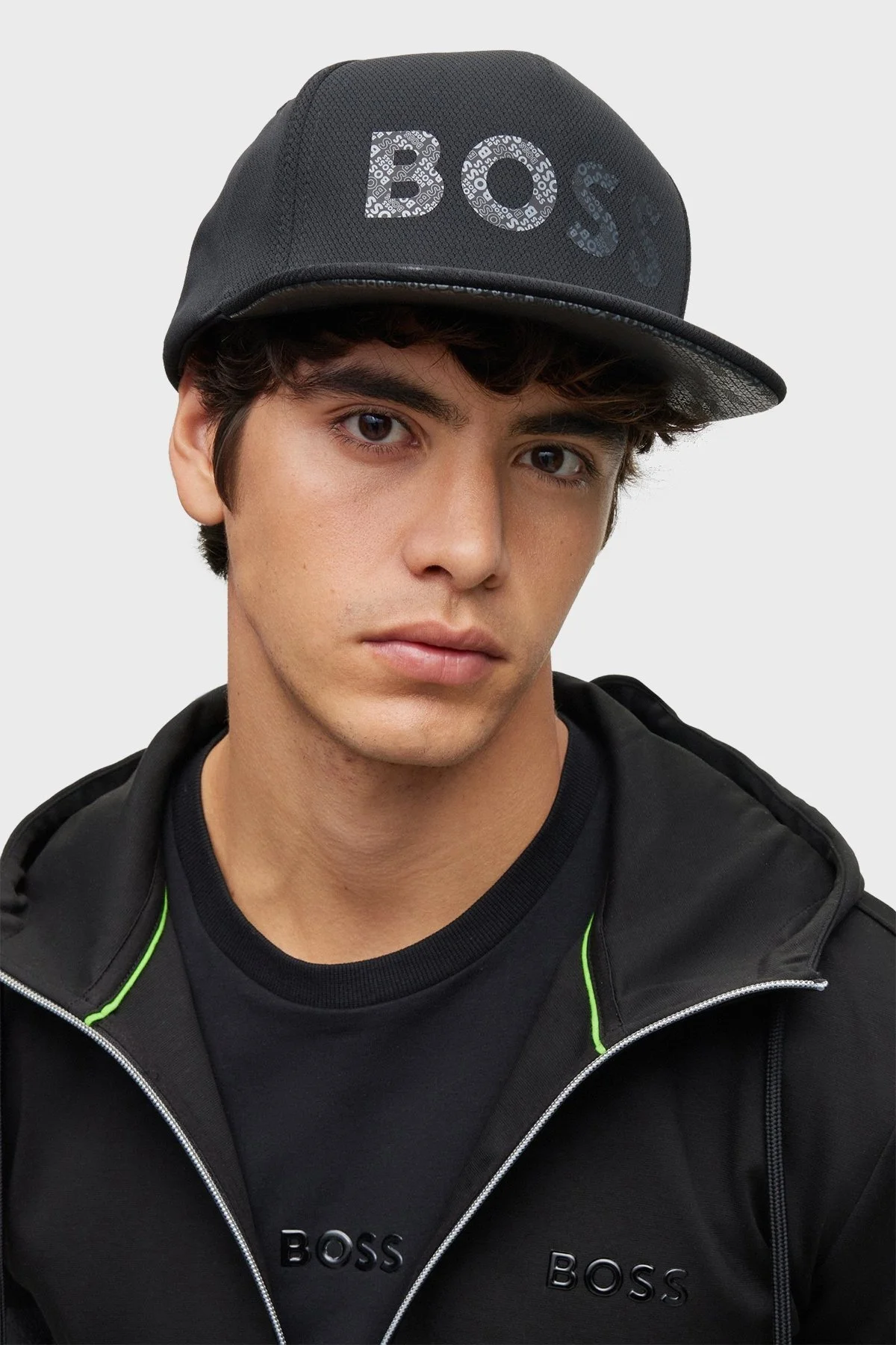 Boss Logolu Erkek Şapka 50489480 001 SİYAH - 2