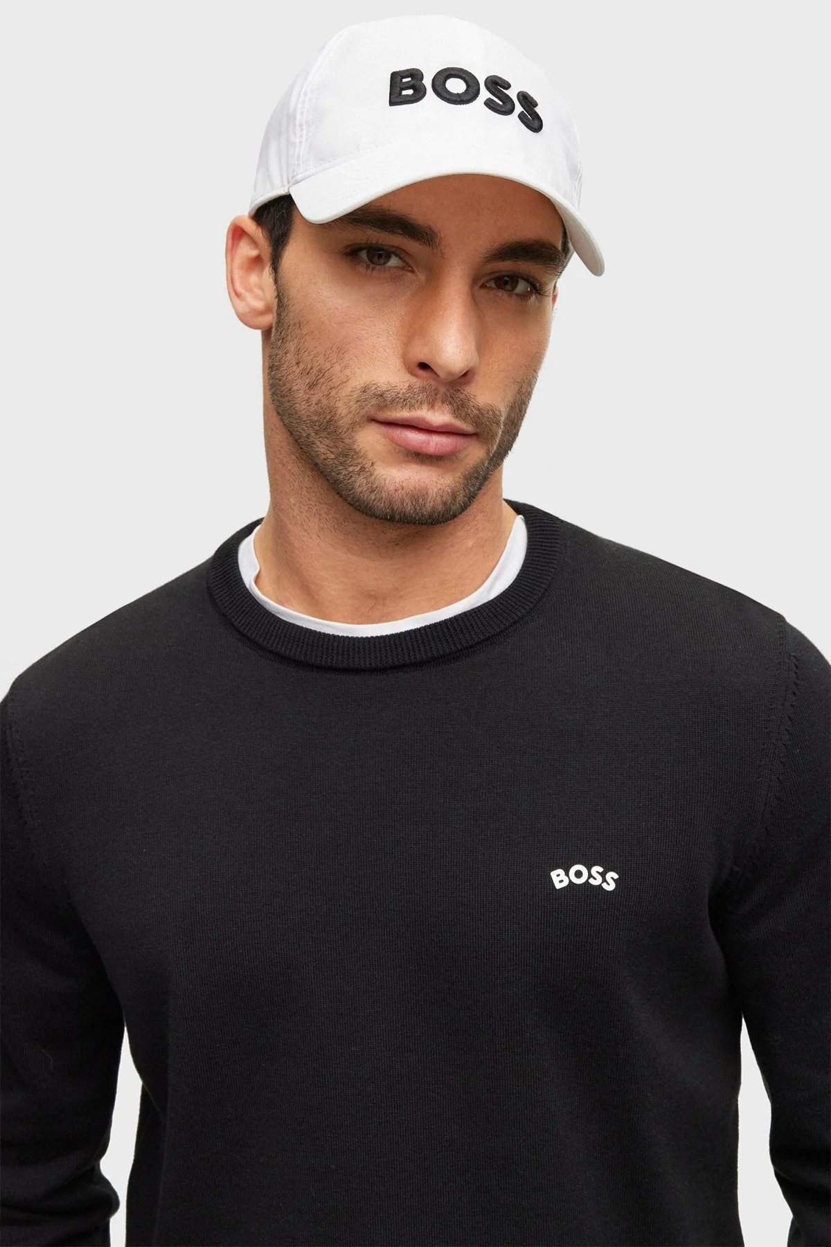 Boss Logolu Erkek Şapka 50492040 100 BEYAZ - 3