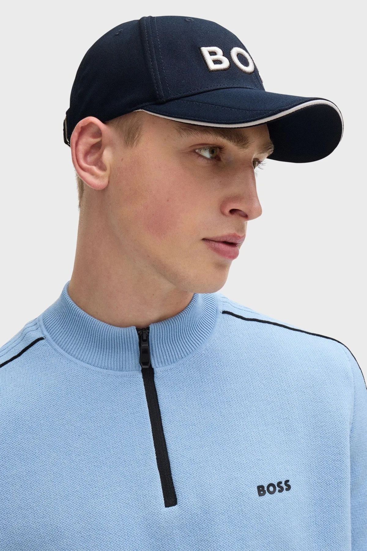Boss Logolu Erkek Şapka 50519247 402 LACİVERT - 3