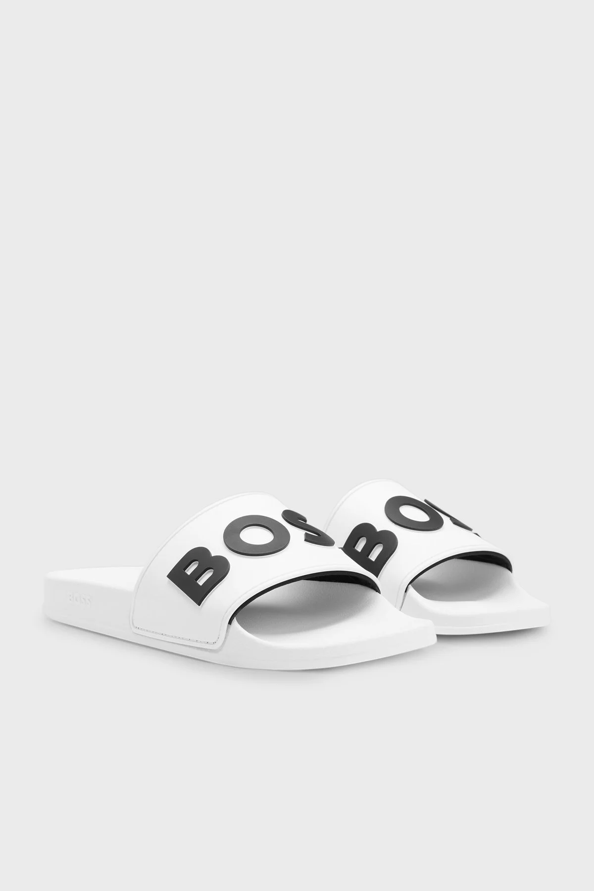 Boss Logolu Erkek Terlik 50488911 100 BEYAZ - 3