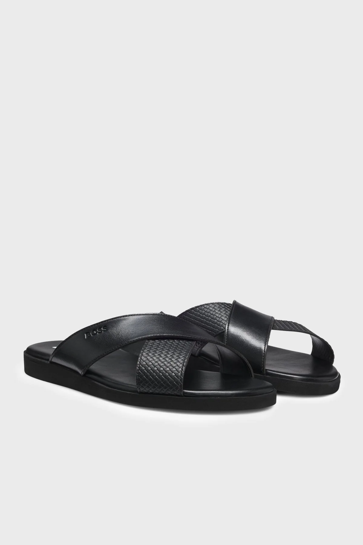 Boss Logolu Erkek Terlik 50563155 001 SİYAH - 3