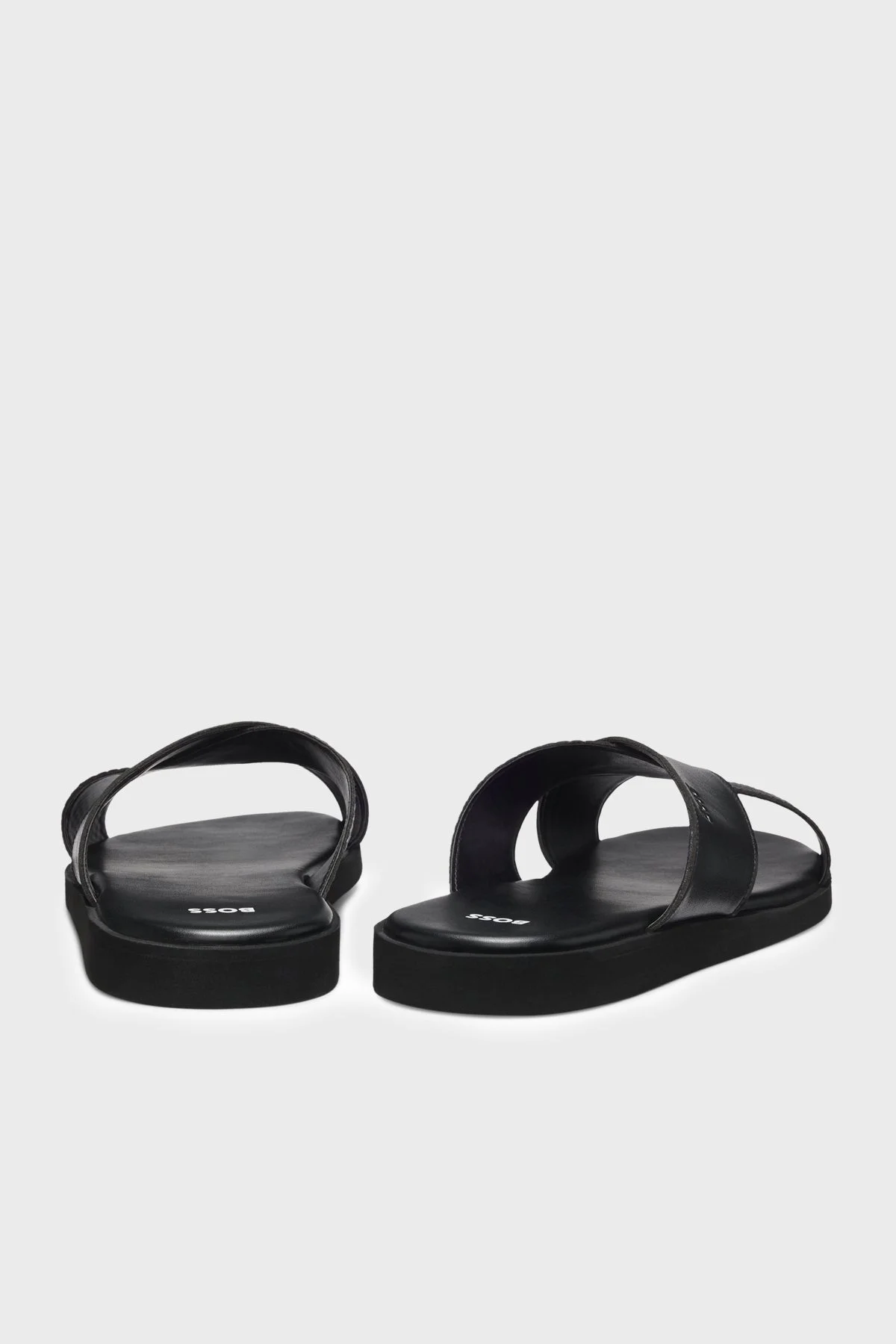 Boss Logolu Erkek Terlik 50563155 001 SİYAH - 4