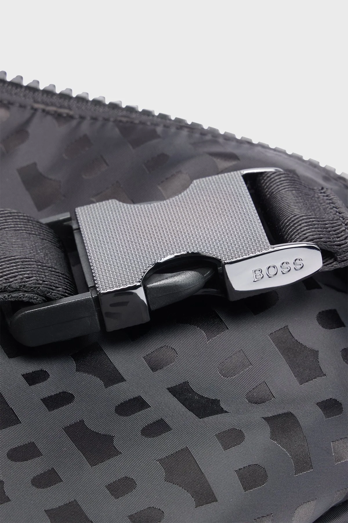 Boss Logolu Fermuarlı Erkek Çanta 50499049 001 SİYAH - 6