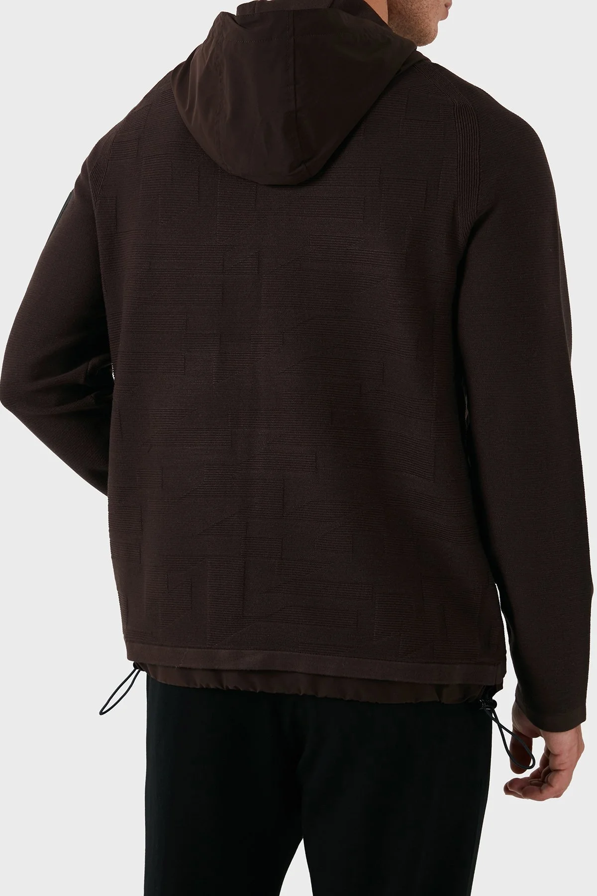 Boss Logolu Fermuarlı Relaxed Fit Erkek Mont 50517091 213 KAHVE - 3