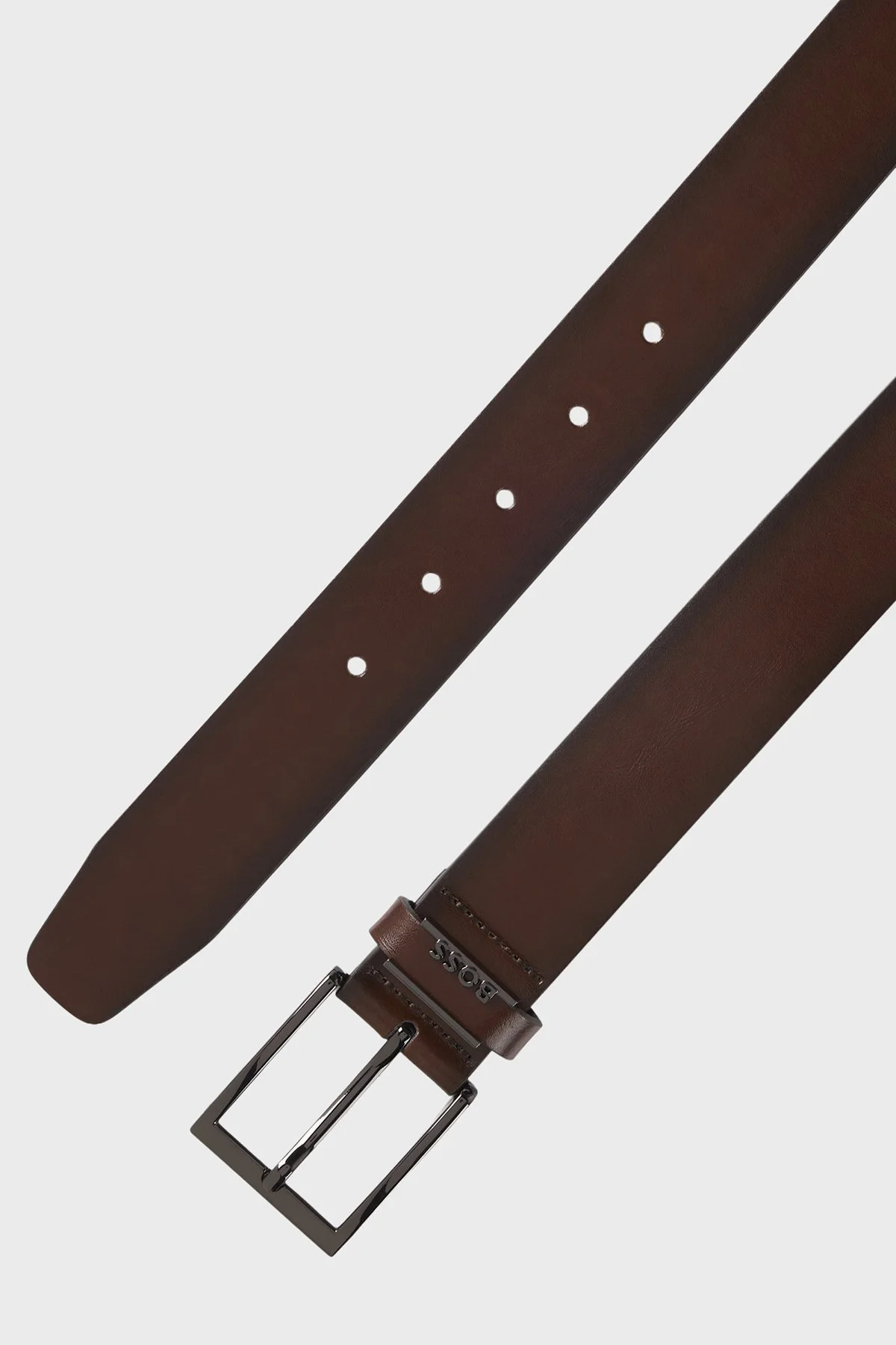 Boss Logolu Hakiki Deri Erkek Kemer 50491852 202 KAHVE - 3