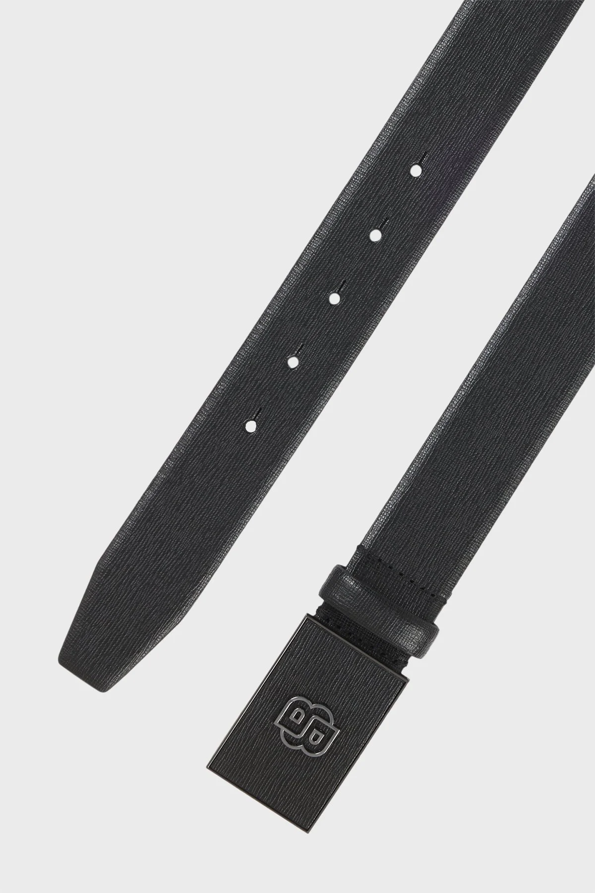 Boss Logolu Hakiki Deri Erkek Kemer 50548350 001 SİYAH - 3