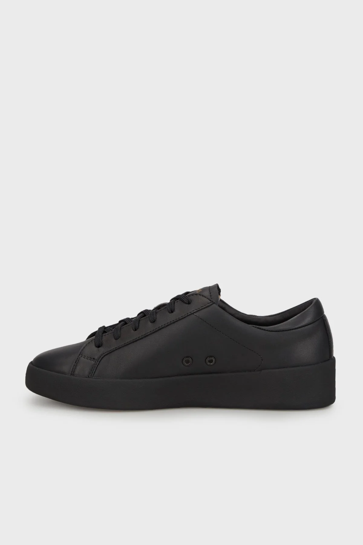 Boss Logolu Hakiki Deri Sneaker Erkek Ayakkabı 50522865 005 SİYAH - 2