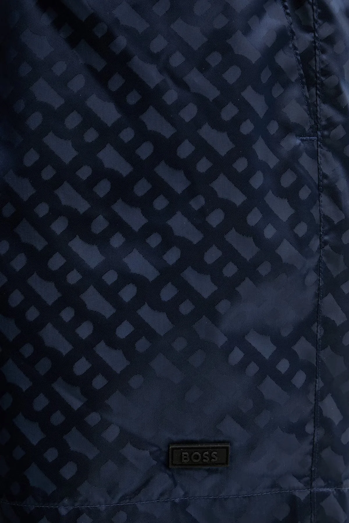 Boss Logolu Hızlı Kuruyan Erkek Deniz Şortu 50561181 413 LACİVERT - 4