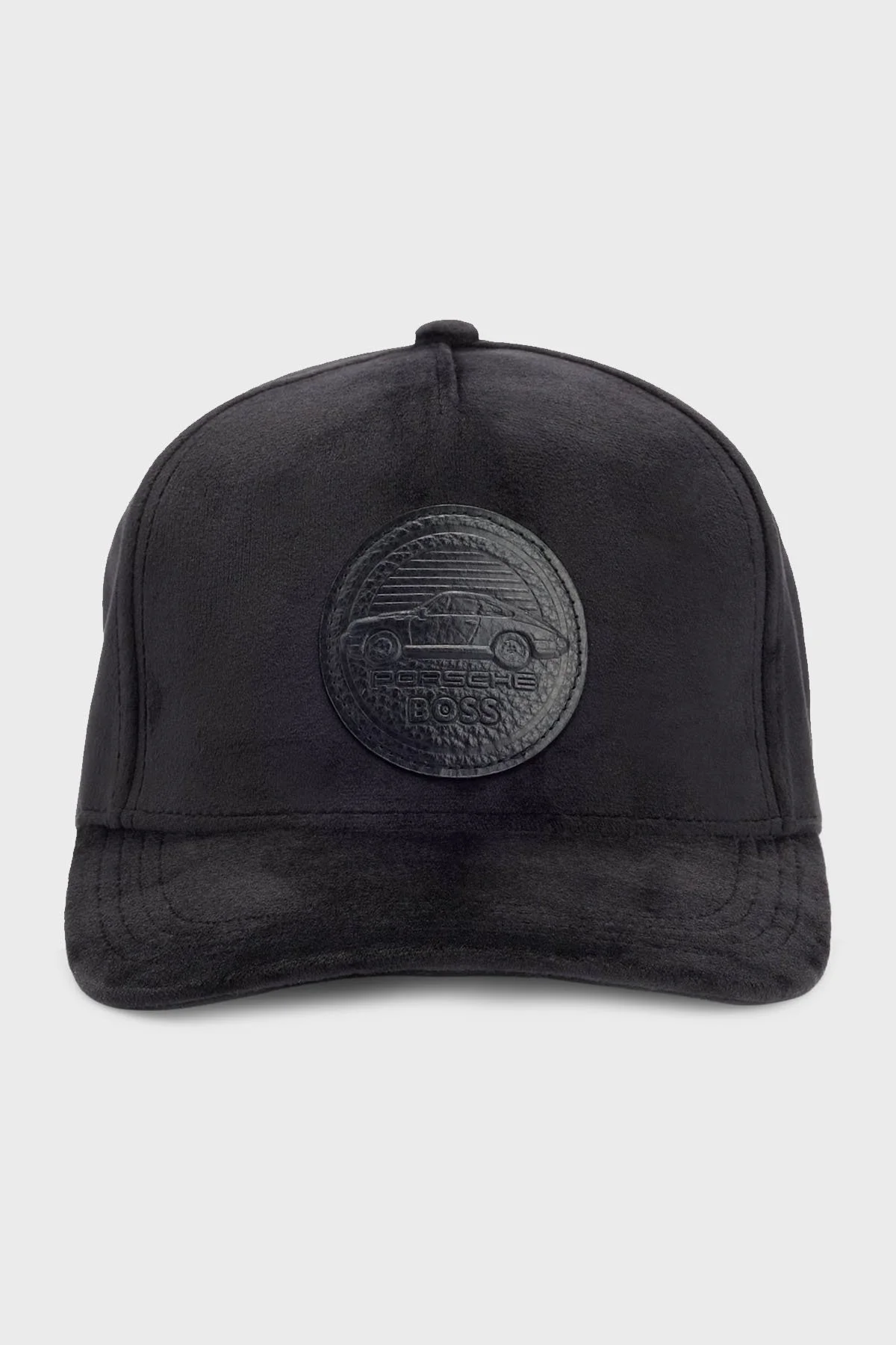 Boss Logolu Kadife Erkek Şapka 50519563 001 SİYAH - 1