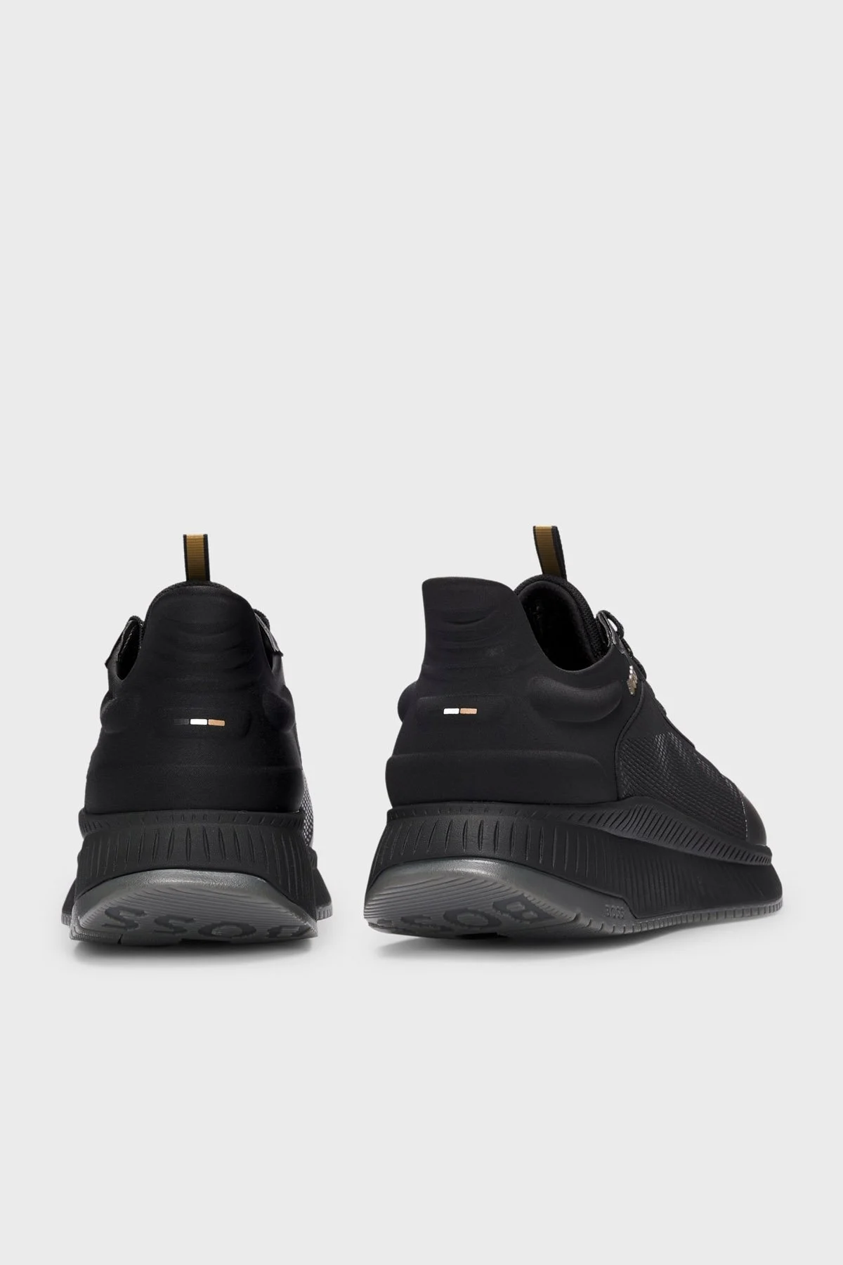 Boss Logolu Kalın Taban Sneaker Erkek Ayakkabı 50536488 005 SİYAH - 4