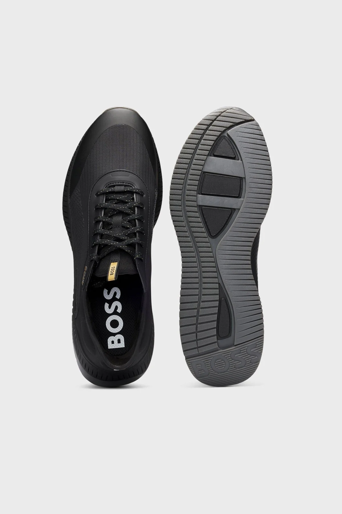 Boss Logolu Kalın Taban Sneaker Erkek Ayakkabı 50536488 005 SİYAH - 5