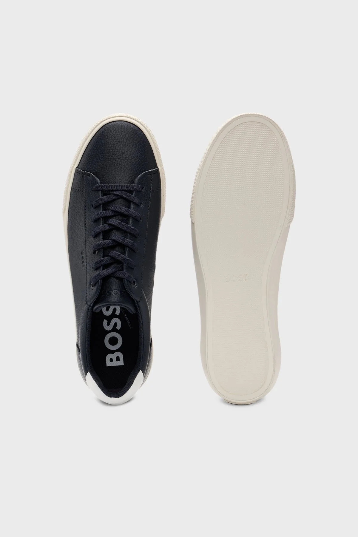 Boss Logolu Kalın Taban Sneaker Erkek Ayakkabı 50542114 401 LACİVERT - 5