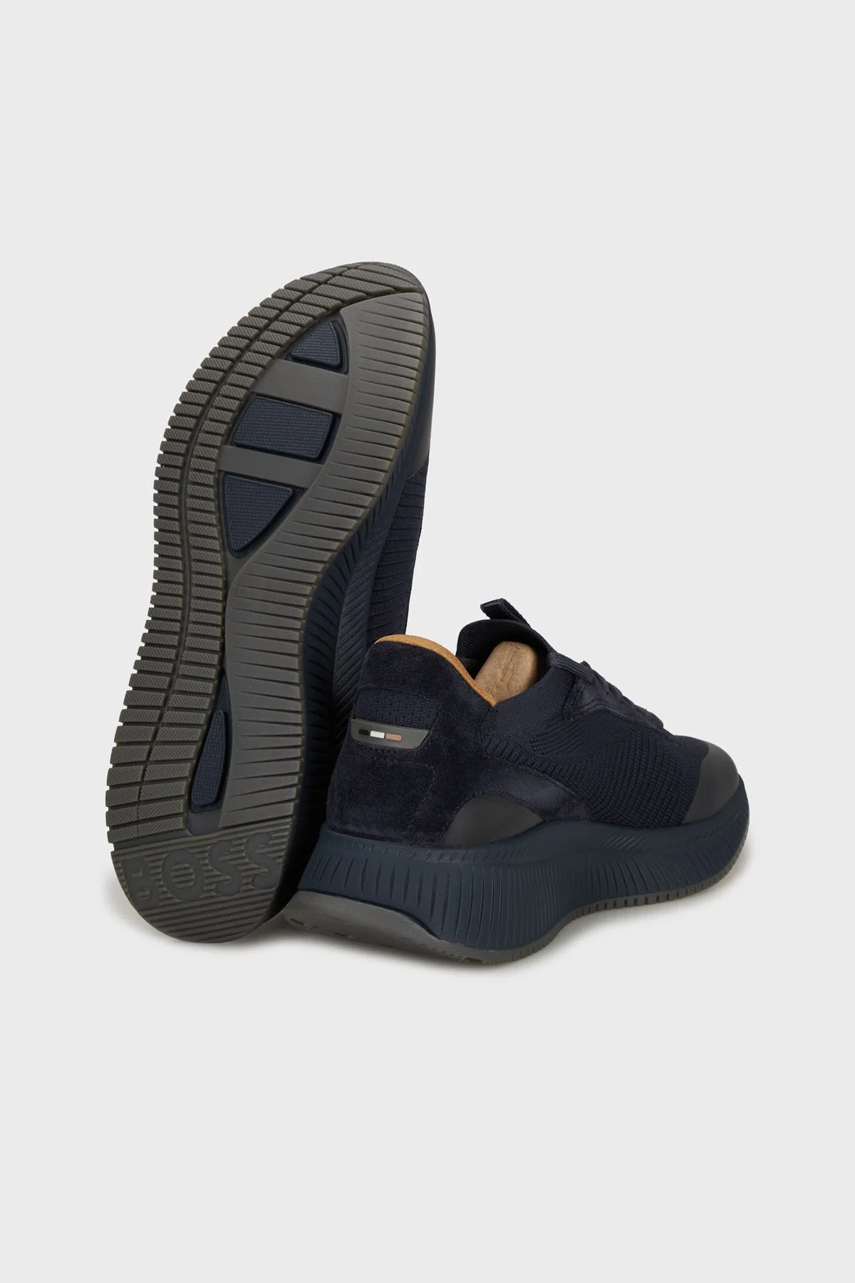 Boss Logolu Kalın Tabanlı Sneaker Erkek Ayakkabı 50523113 475 LACİVERT - 5