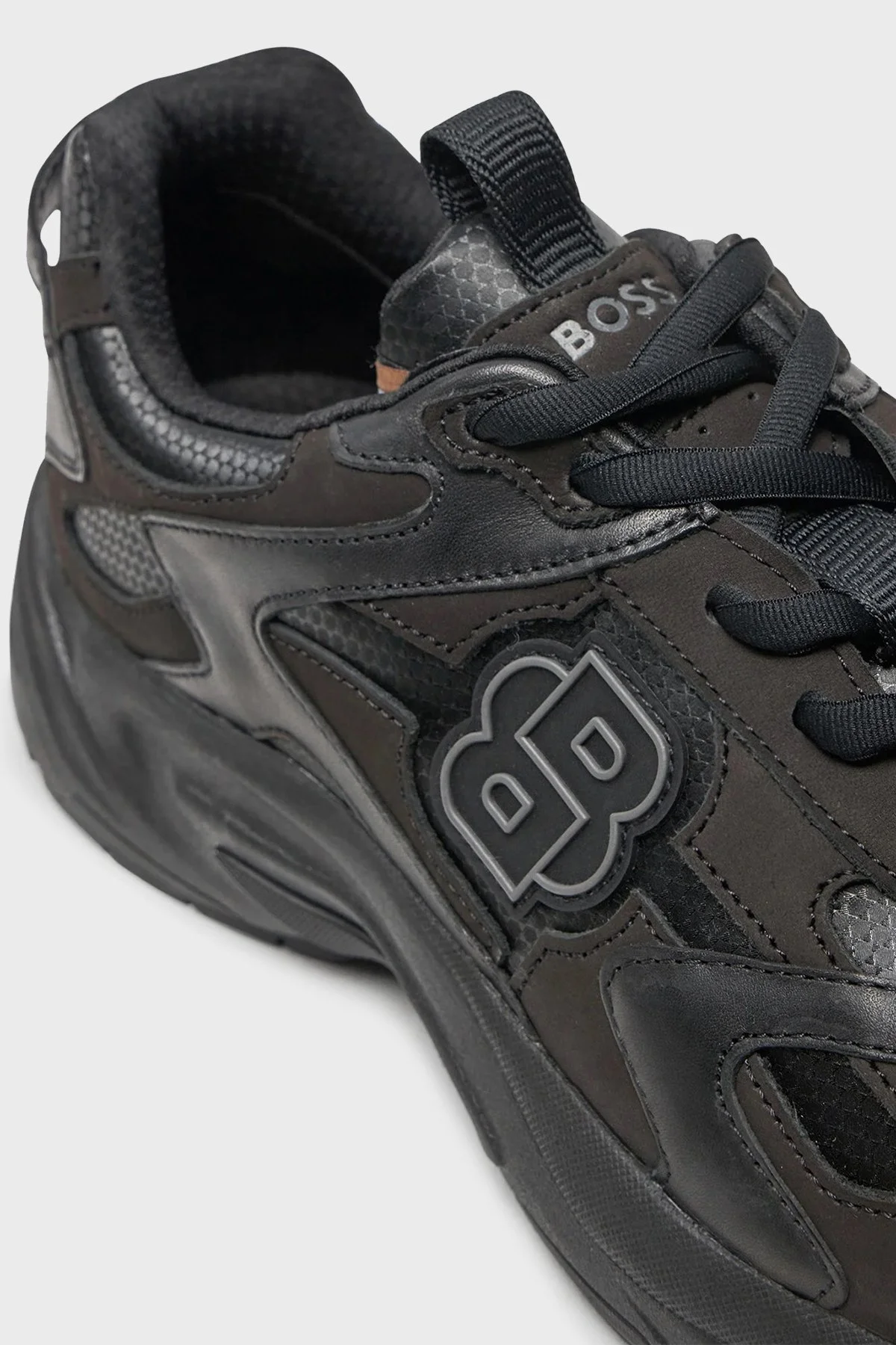 Boss Logolu Kalın Tabanlı Sneaker Erkek Ayakkabı 50529534 005 SİYAH - 5