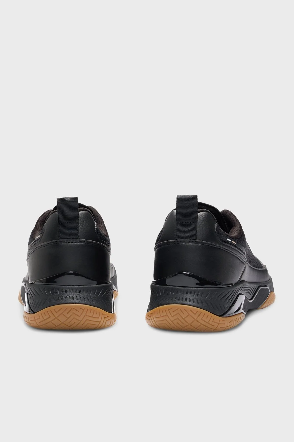 Boss Logolu Kaydırmaz Taban Sneaker Erkek Ayakkabı 50523209 005 SİYAH - 4