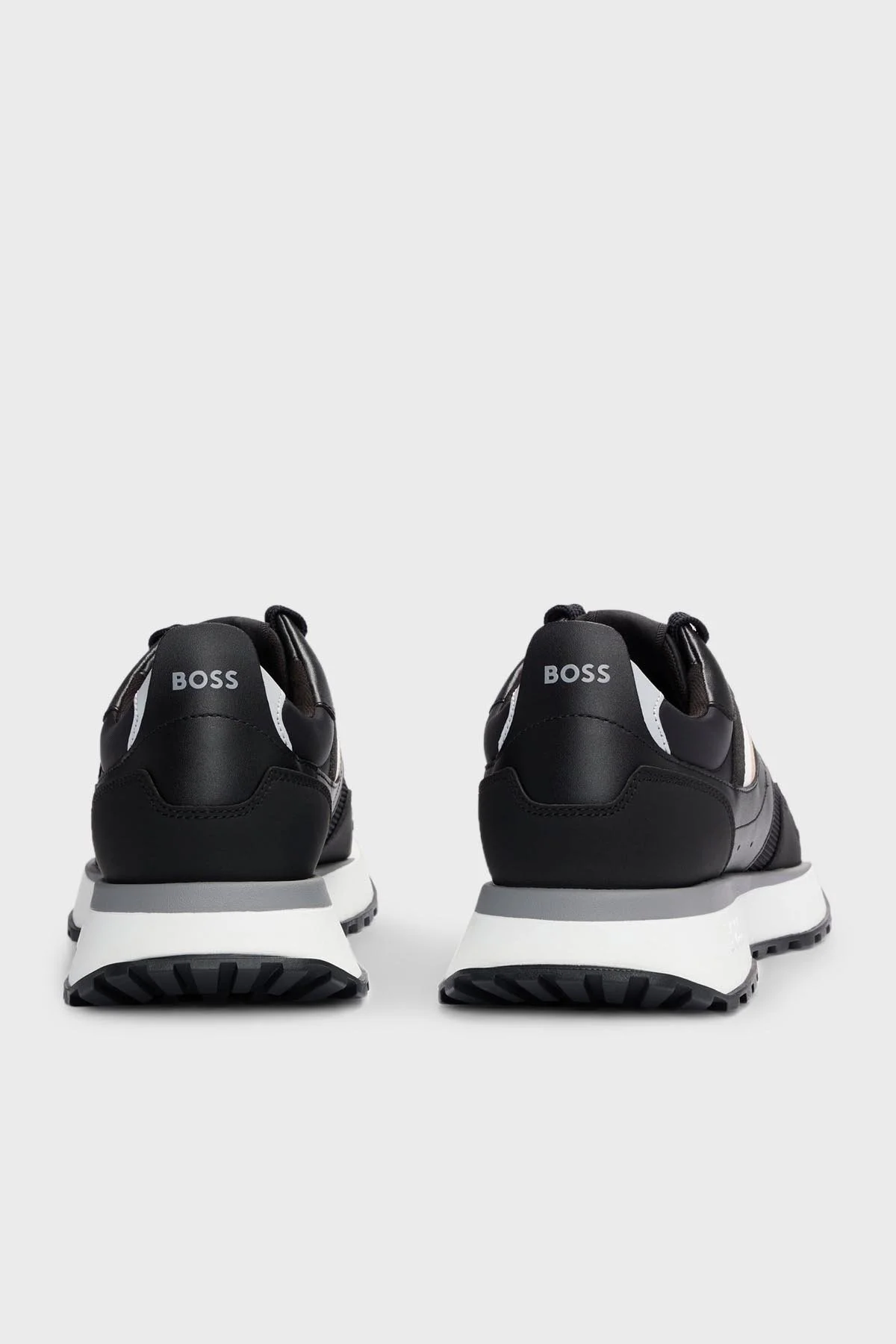 Boss Logolu Koşu Sneaker Erkek Ayakkabı 50498280 001 SİYAH - 5