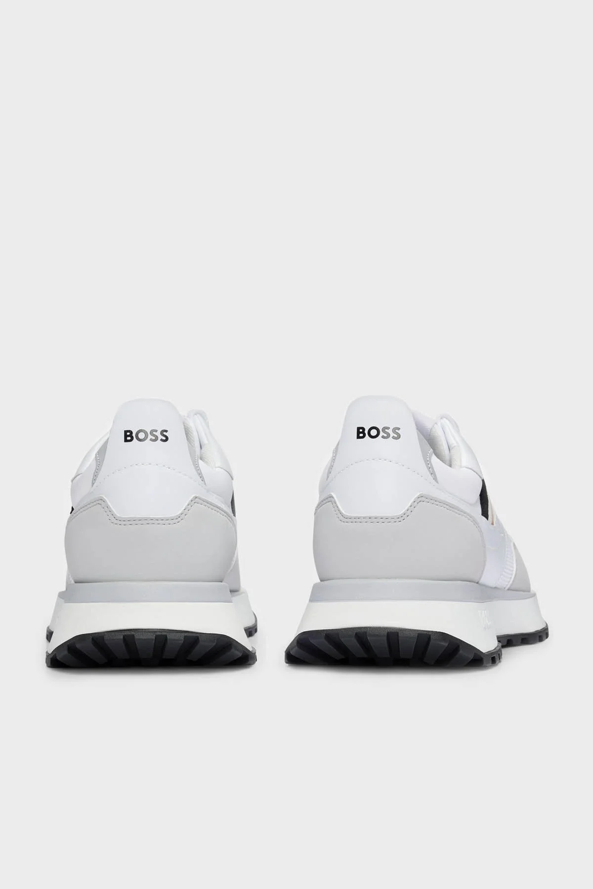Boss Logolu Koşu Sneaker Erkek Ayakkabı 50498280 100 BEYAZ - 5