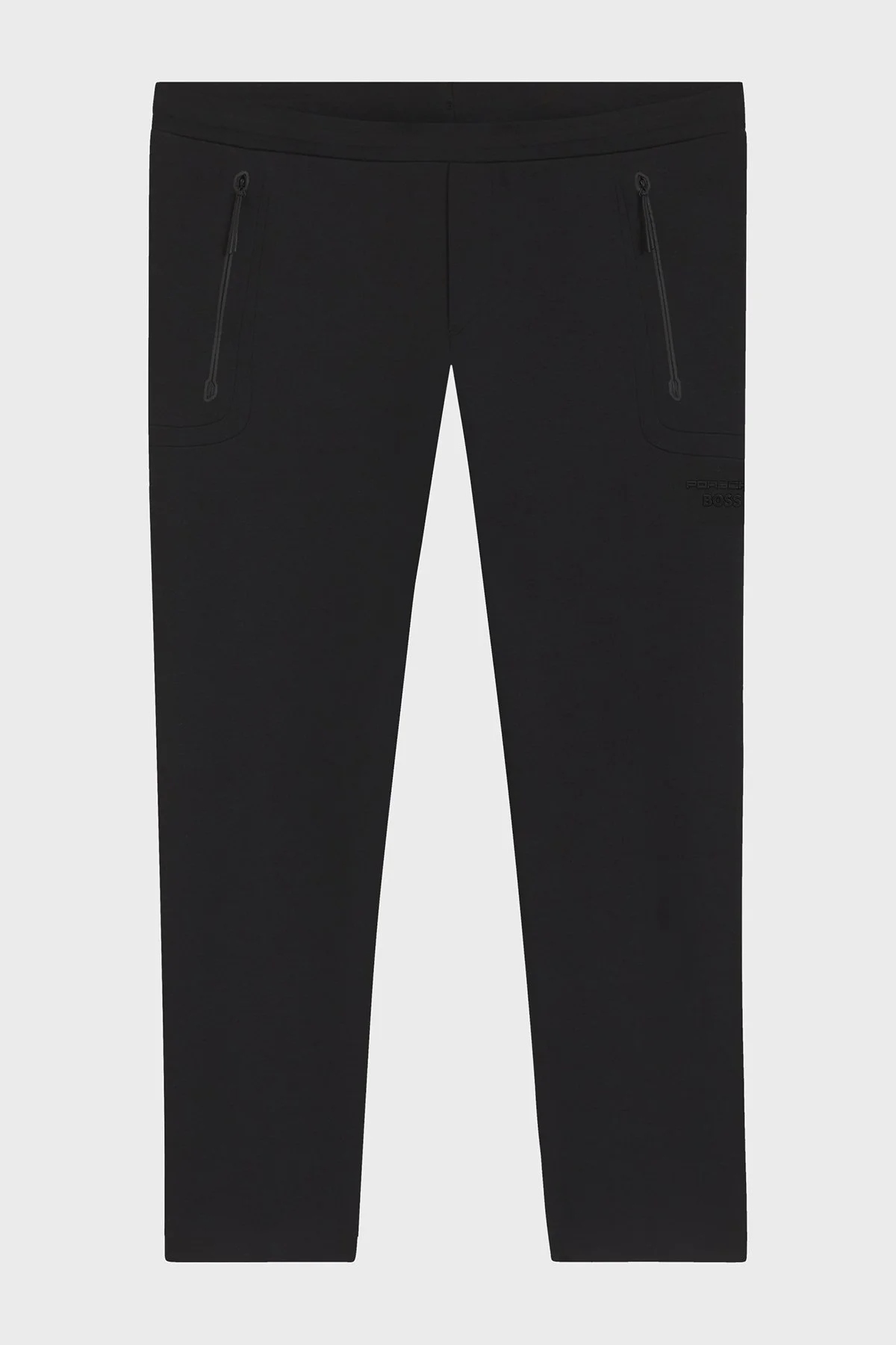 Boss Logolu Modal ve Pamuk Karışımlı Normal Bel Erkek Pantolon 50559800 001 SİYAH - 4