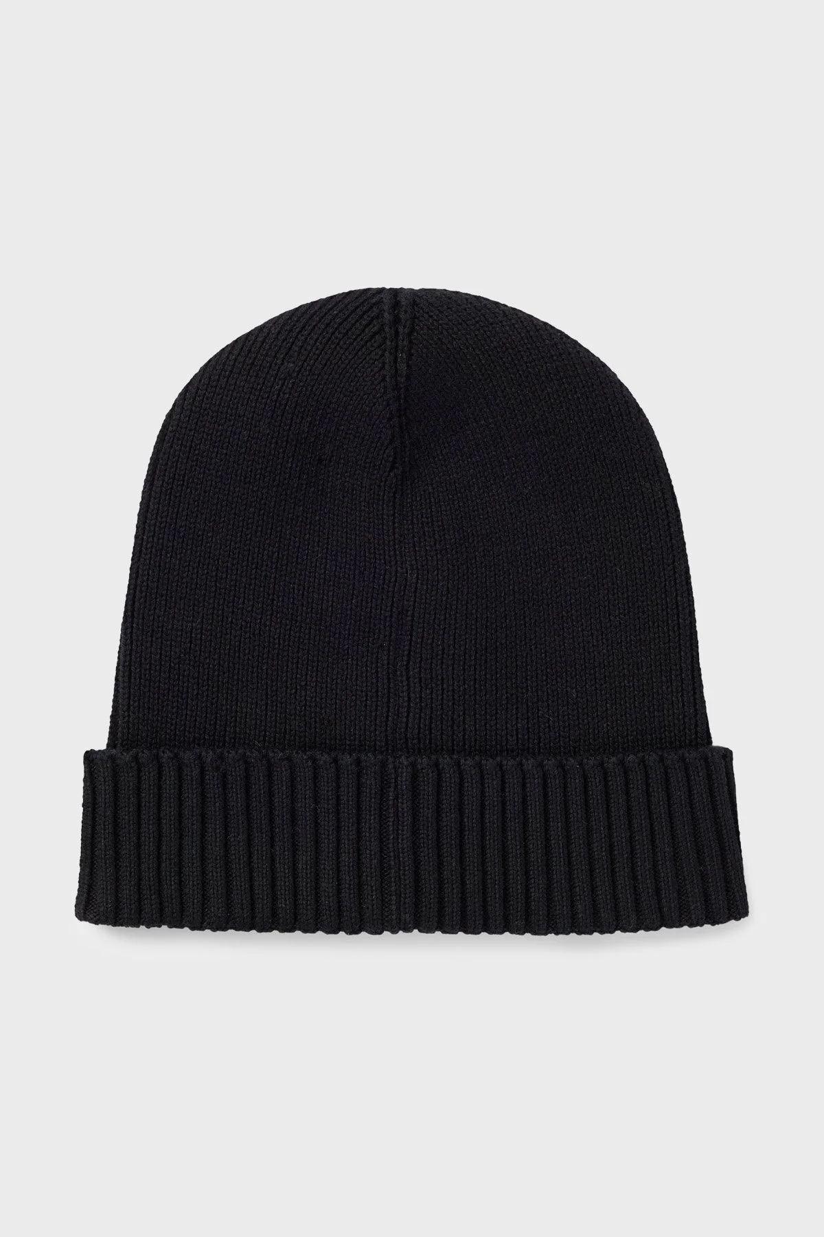 Boss Logolu Pamuk ve Yün Karışımlı Erkek Bere 50499423 001 SİYAH - 4