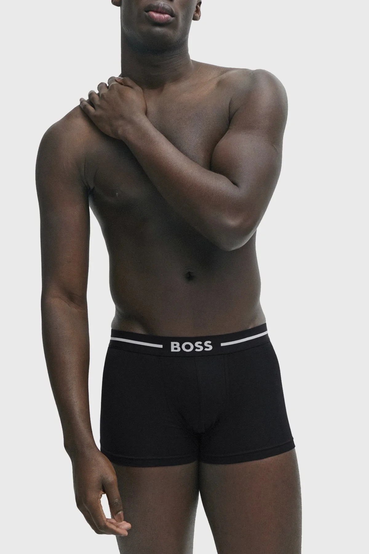 Boss Logolu Pamuklu 3 Pack Erkek Boxer 50514951 970 SİYAH - 10